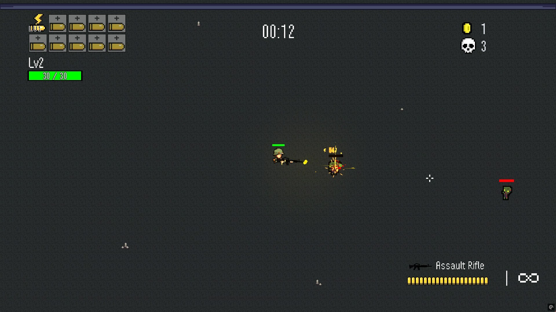 Zombie Survivors - last soldier - official in-game screenshot 1
