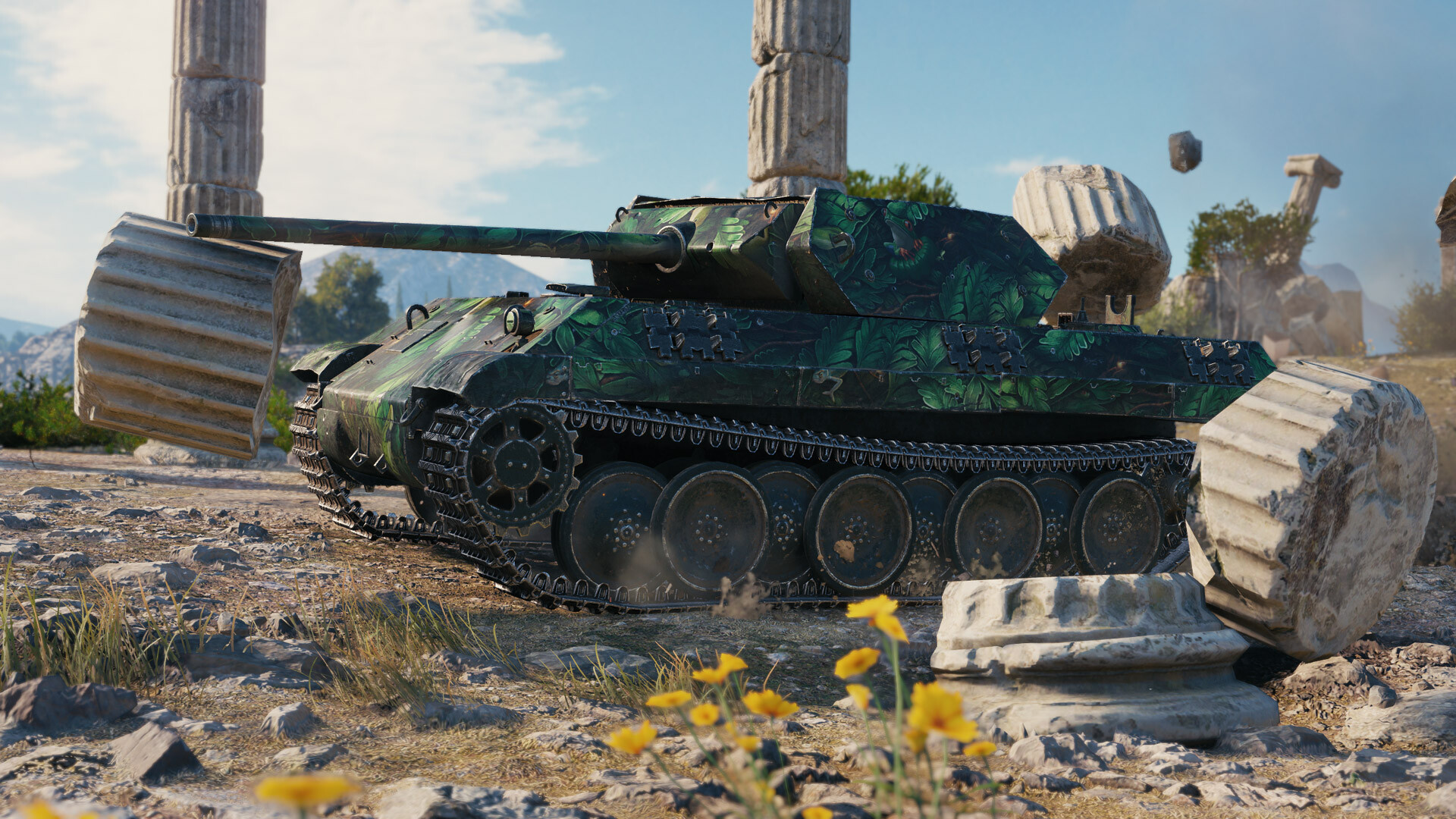 World of Tanks — Panther/M10 Pack (VII German Medium Tank) official in-game screenshot 1