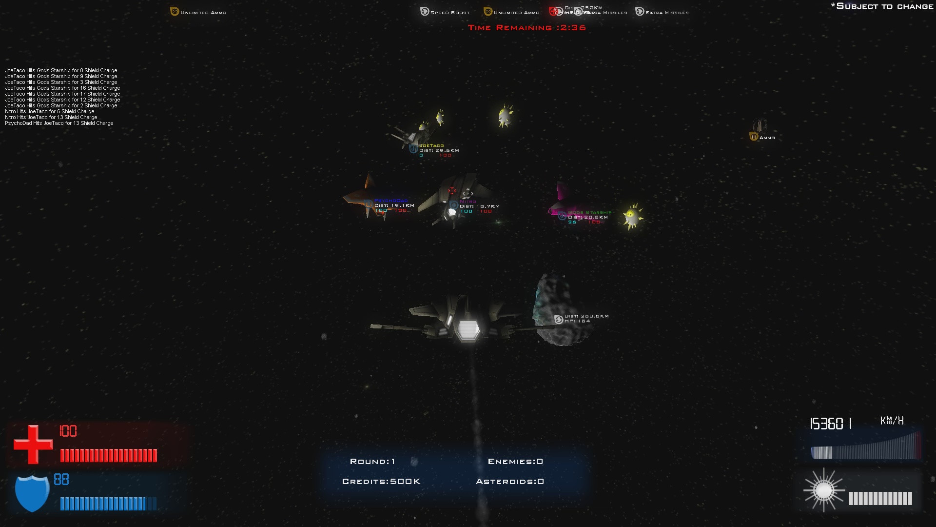 AsteroidsHD official in-game screenshot 1