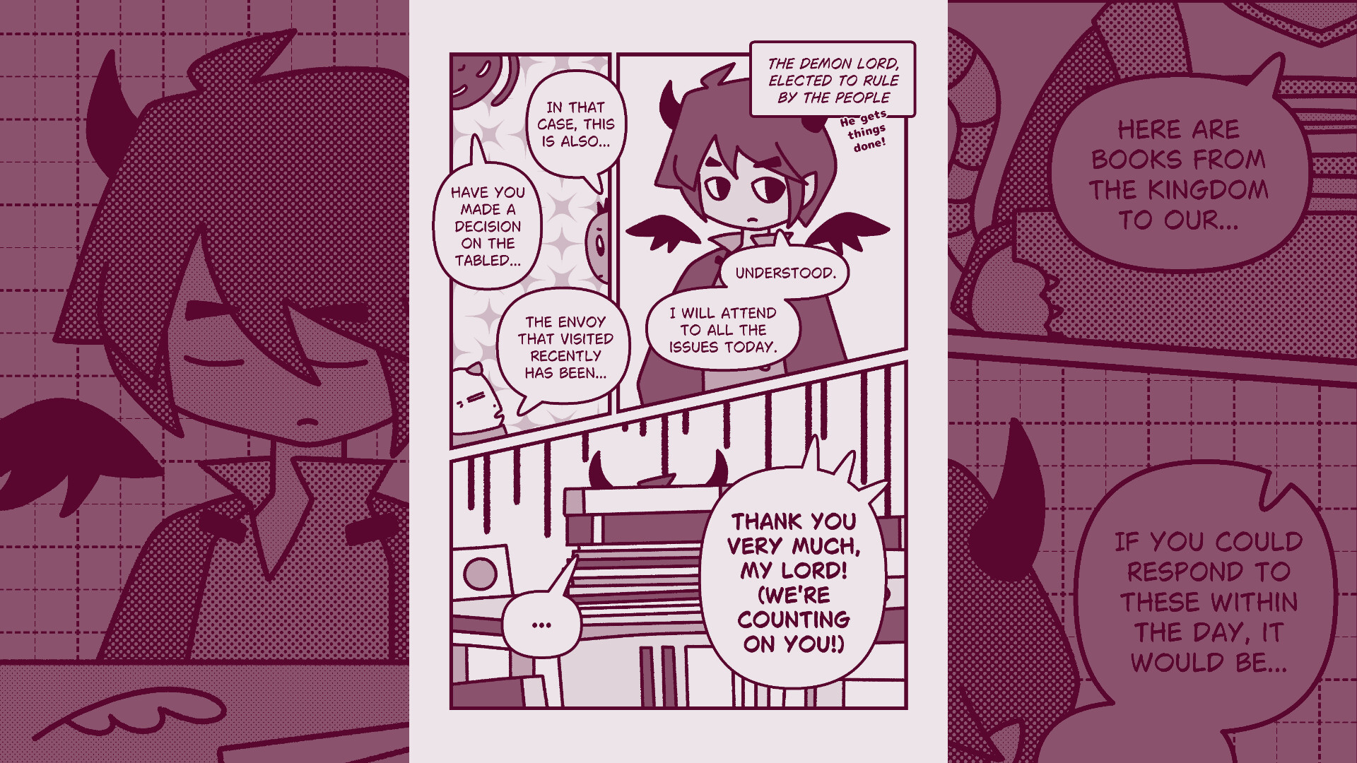 A TAVERN FOR TEA - Prologue Comic official in-game screenshot 1