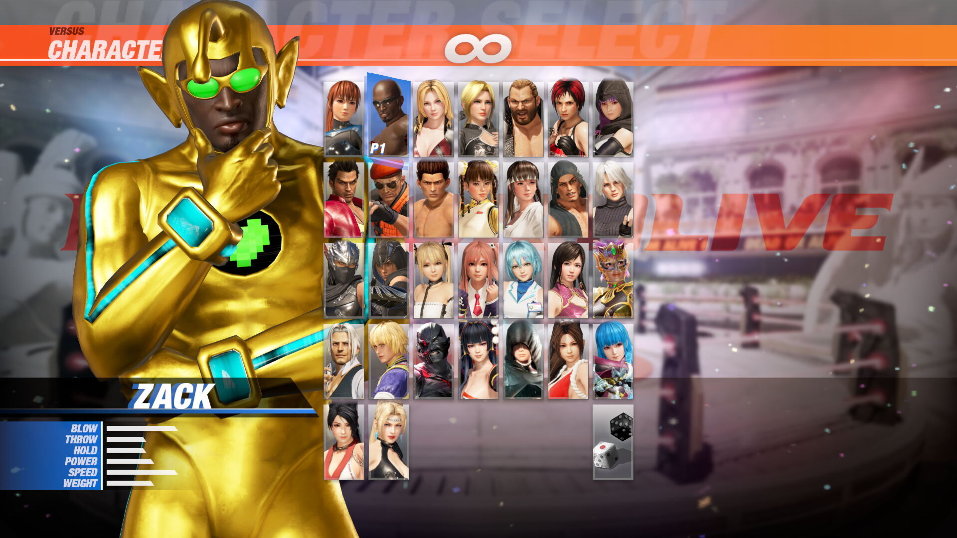 "Nova" Sci-Fi Body Suit (Gold) - Zack official in-game screenshot 1
