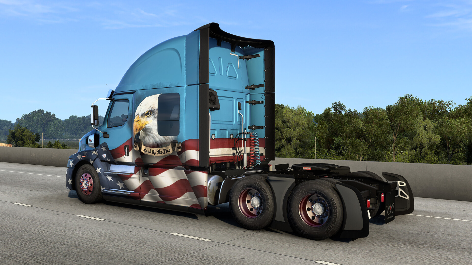 American Truck Simulator - Wheel Tuning Pack official in-game screenshot 1