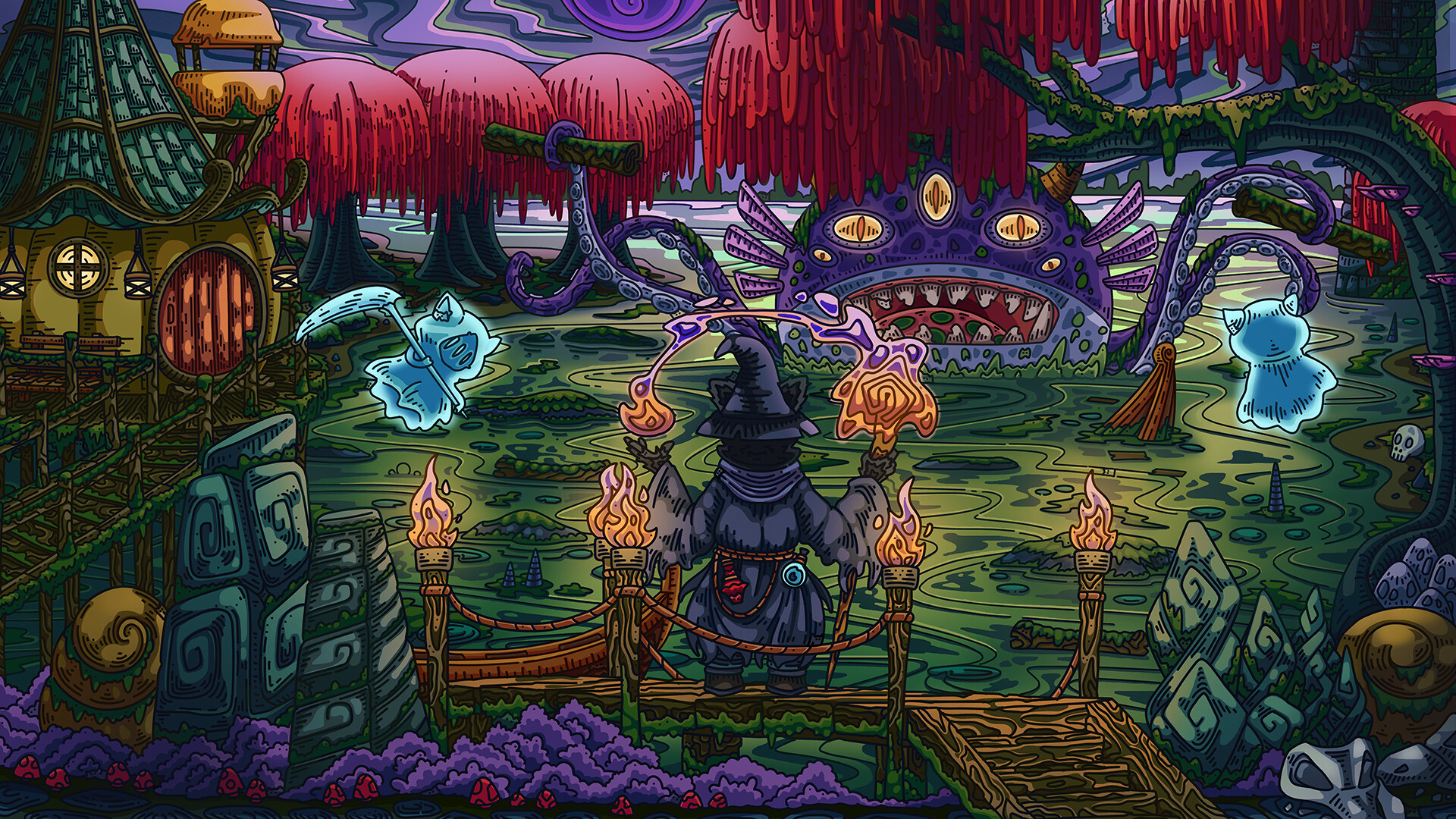 100 Swamp Cats official in-game screenshot 1