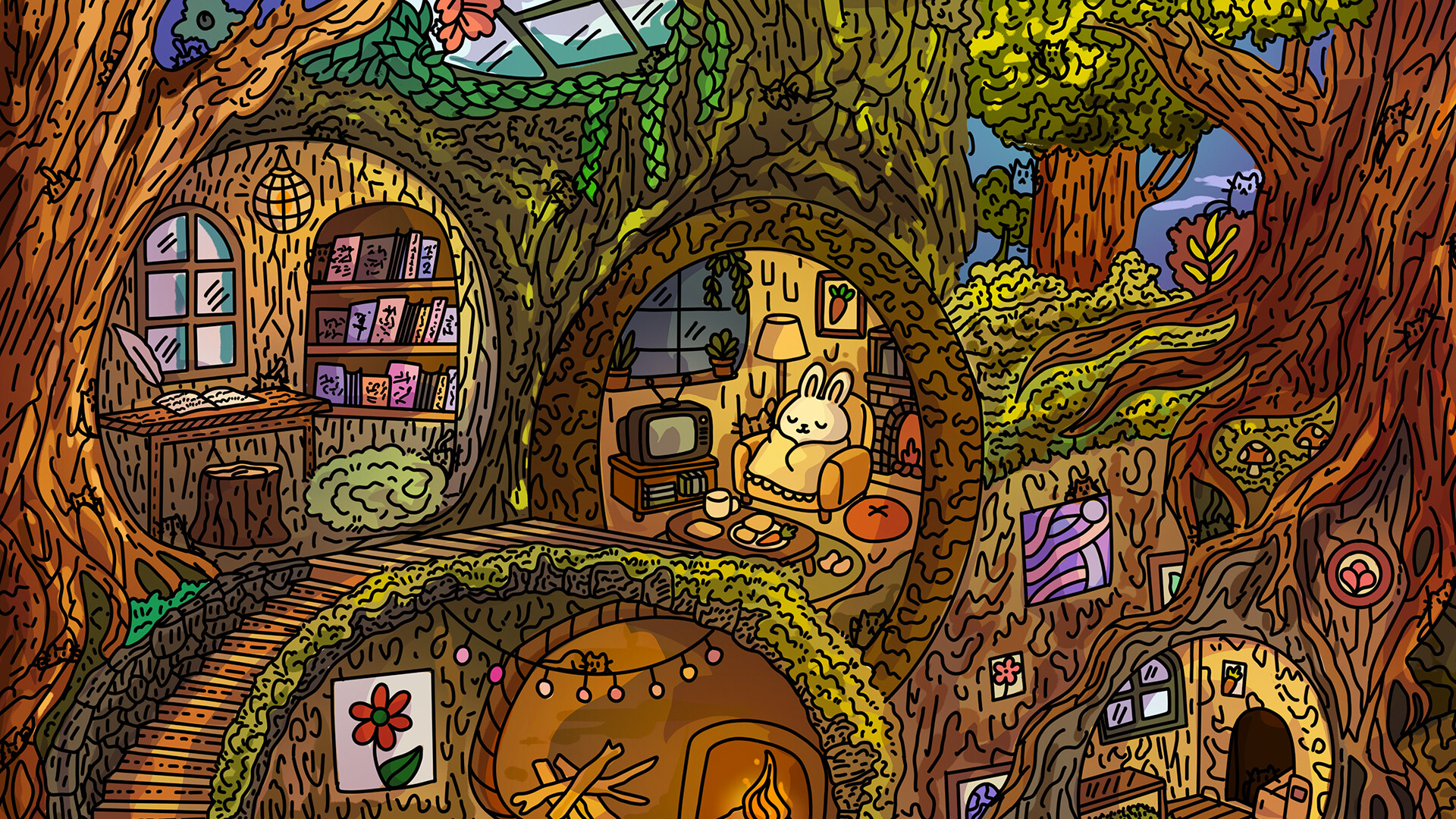 100 Sherwood Cats official in-game screenshot 1