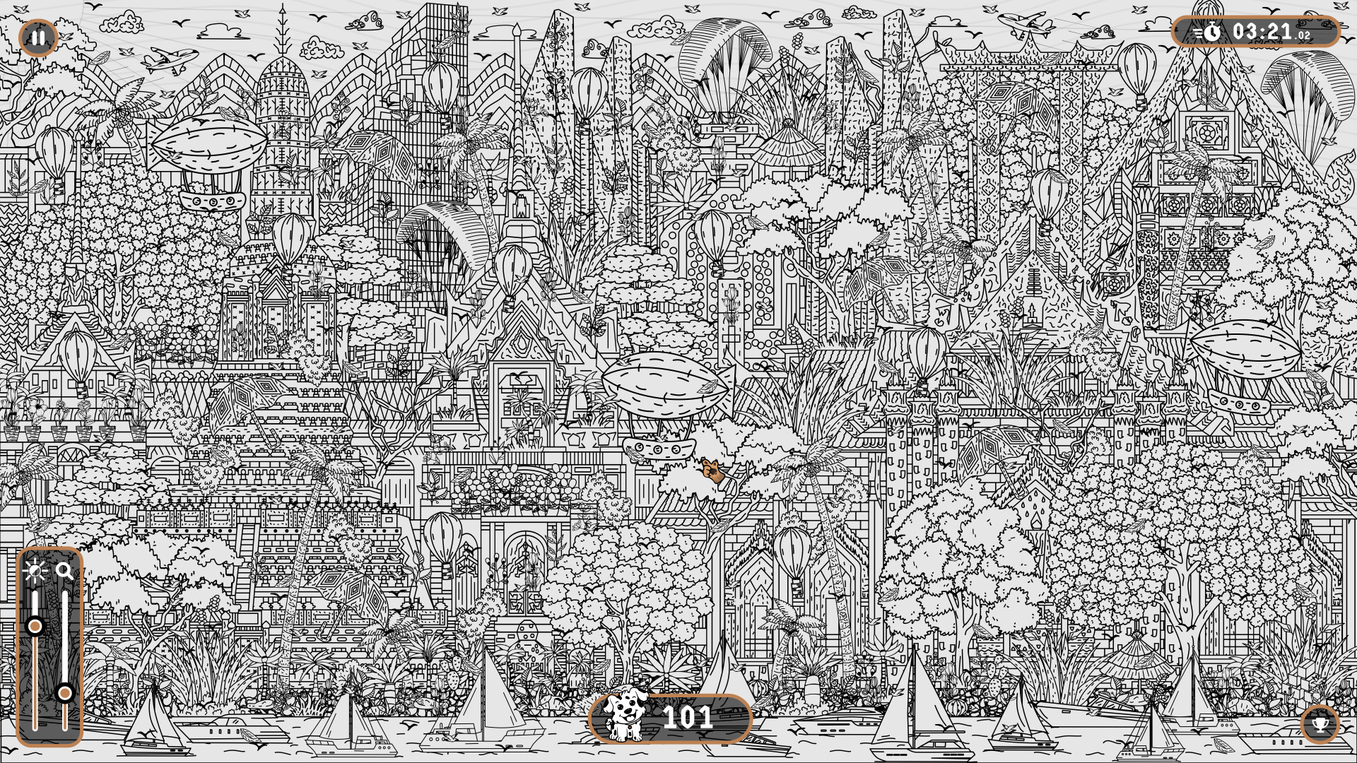 101 Dogs Hidden in Bangkok official in-game screenshot 1