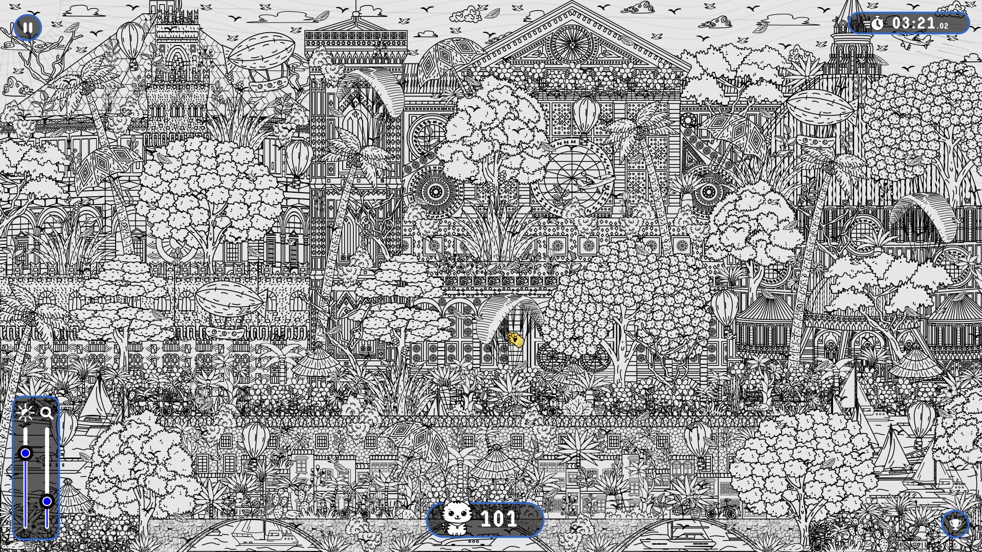 101 Cats in Florence official in-game screenshot 1