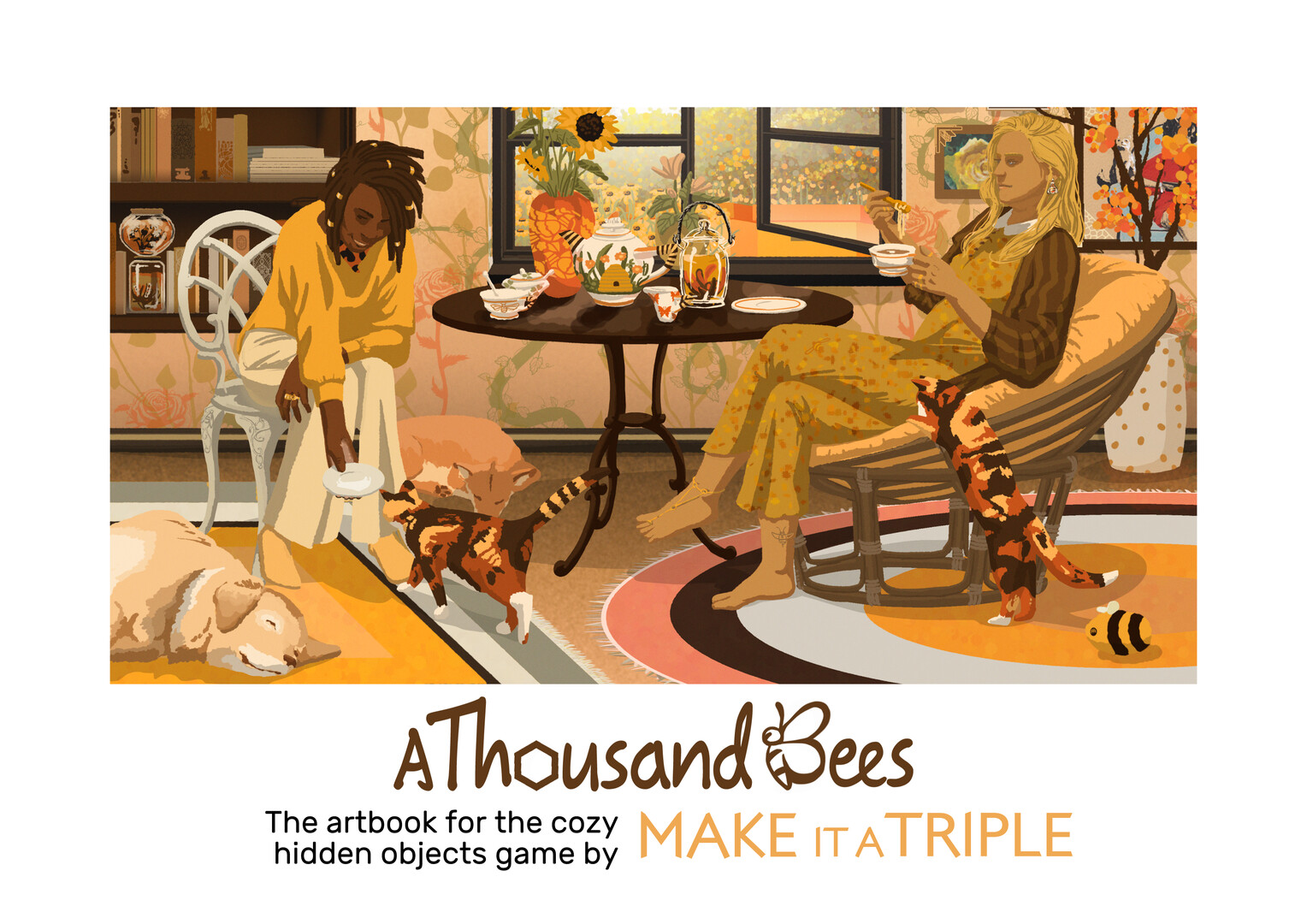 A Thousand Bees - Artbook official in-game screenshot 1