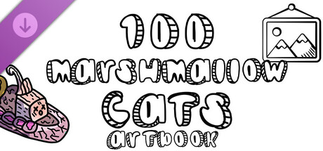 100 Marshmallow Cats - Artbook cover artwork