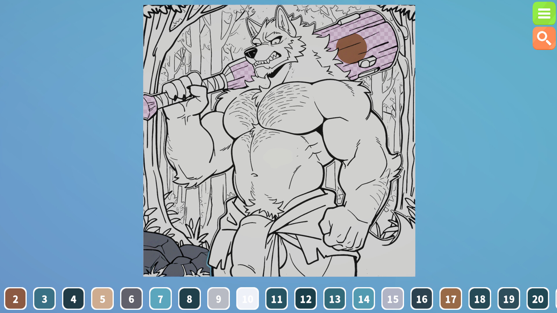 Bara Coloring Book official in-game screenshot 1