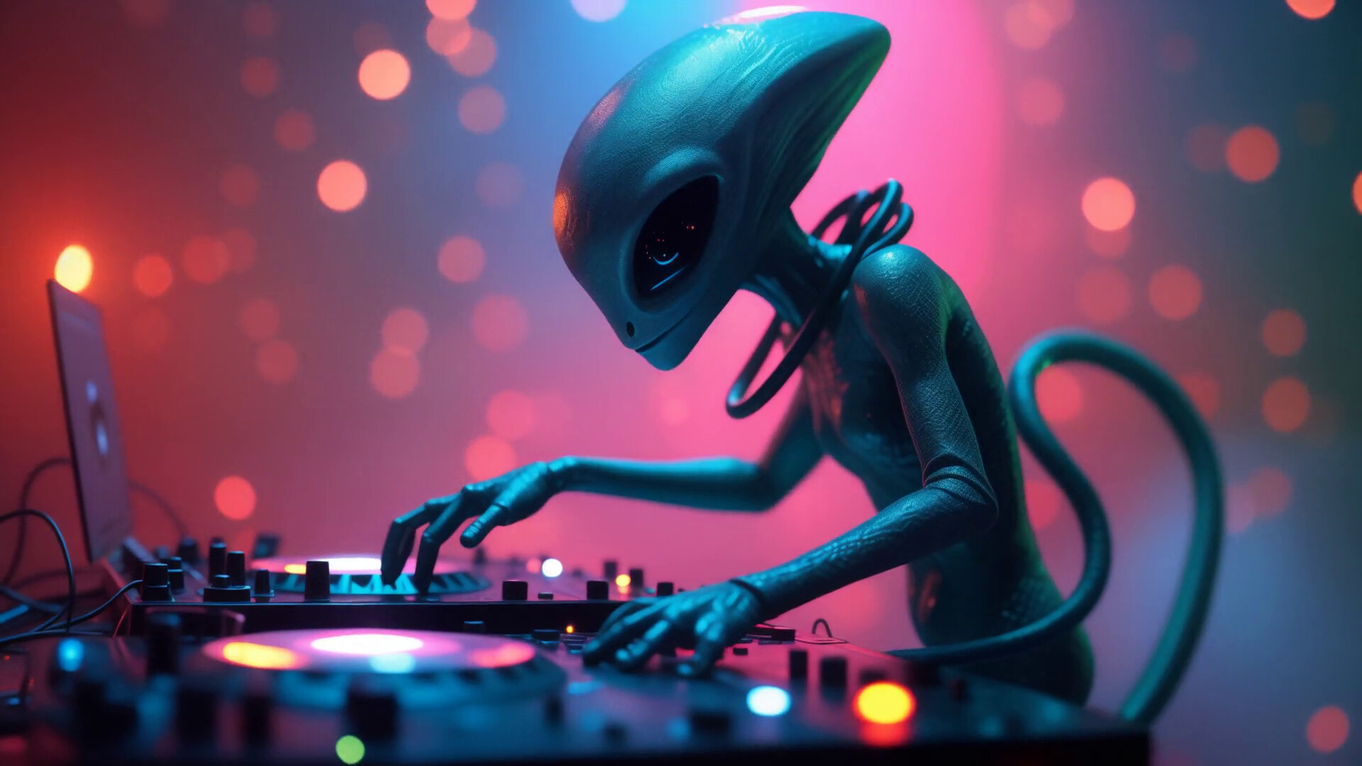 AI-VJ - Aliens Visuals official in-game screenshot 1