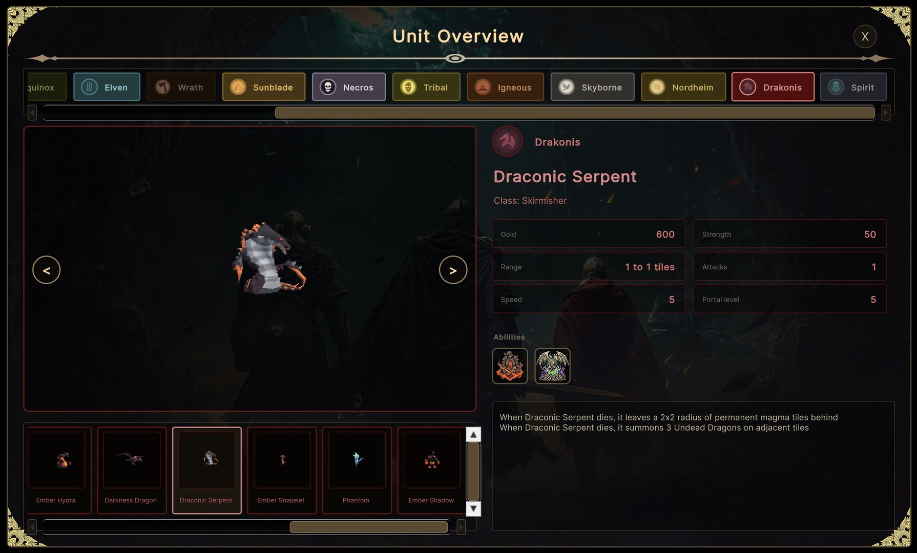 Age of Gods - Drakonis Faction official in-game screenshot 1