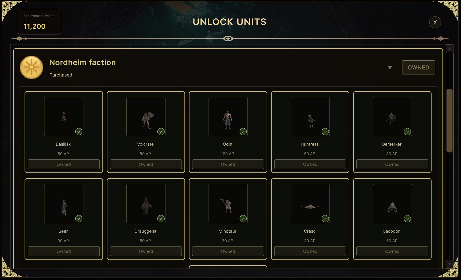 Age of Gods - Nordheim Faction official in-game screenshot 1