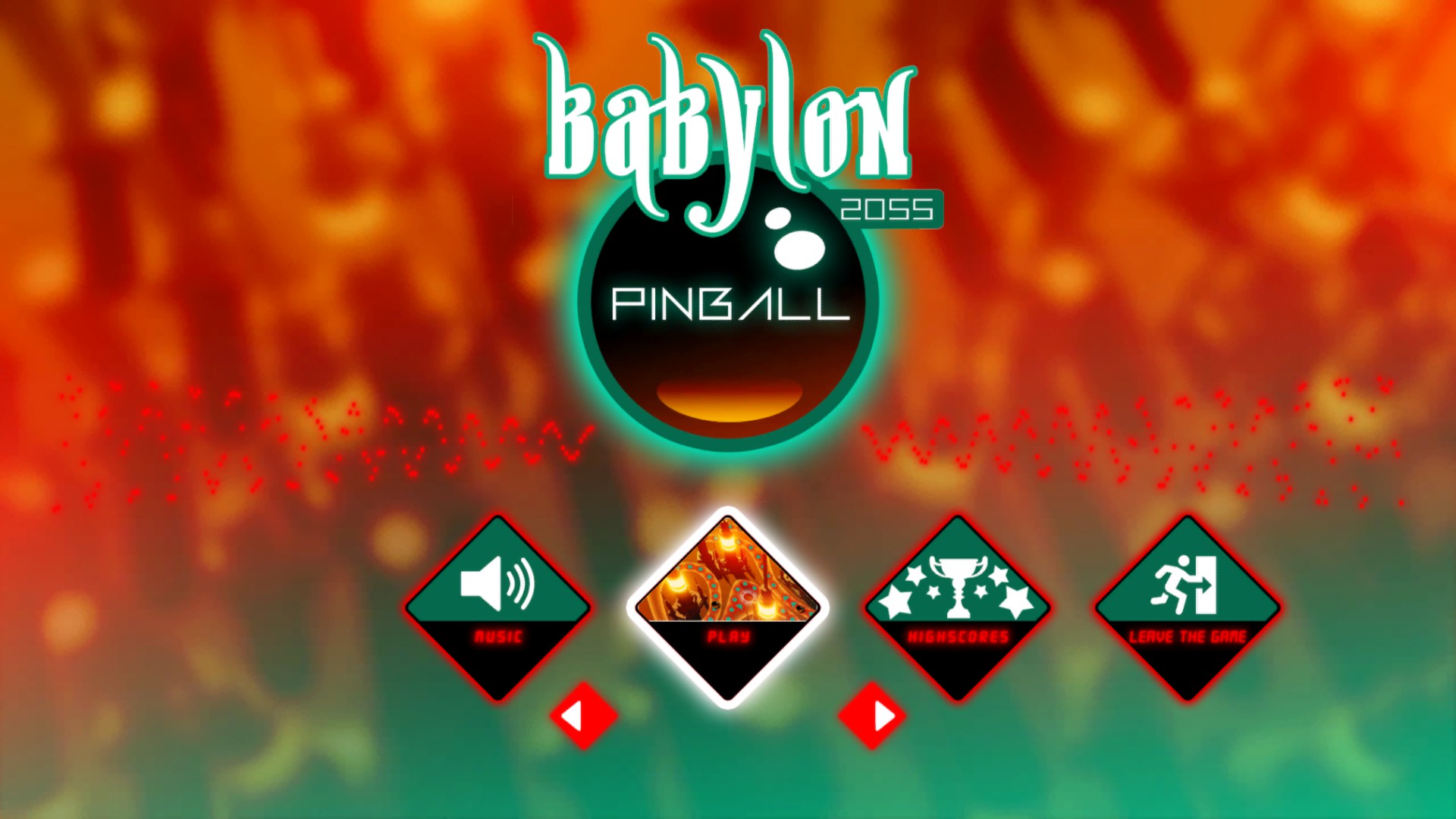 Babylon 2055 Pinball official in-game screenshot 1