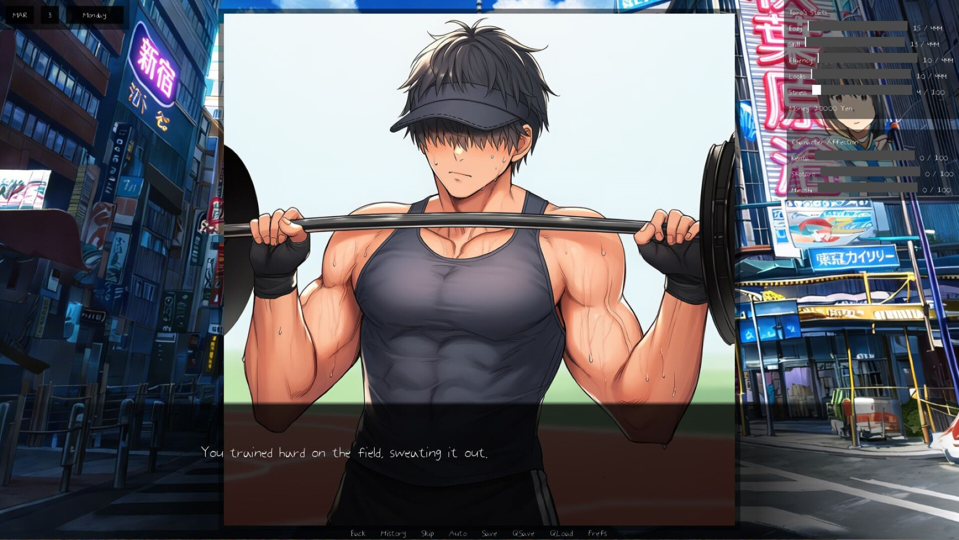 Athletes Student For Living official in-game screenshot 1