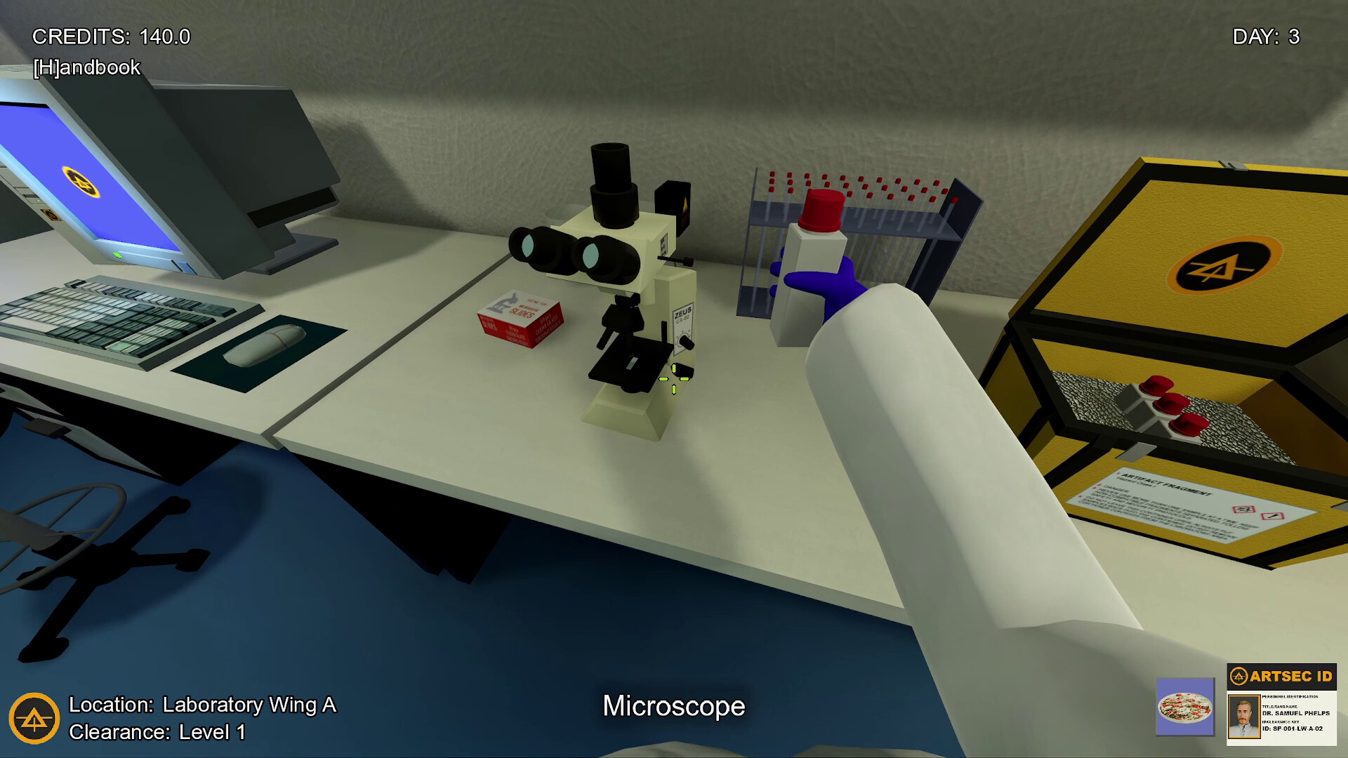 ARTSEC official in-game screenshot 1