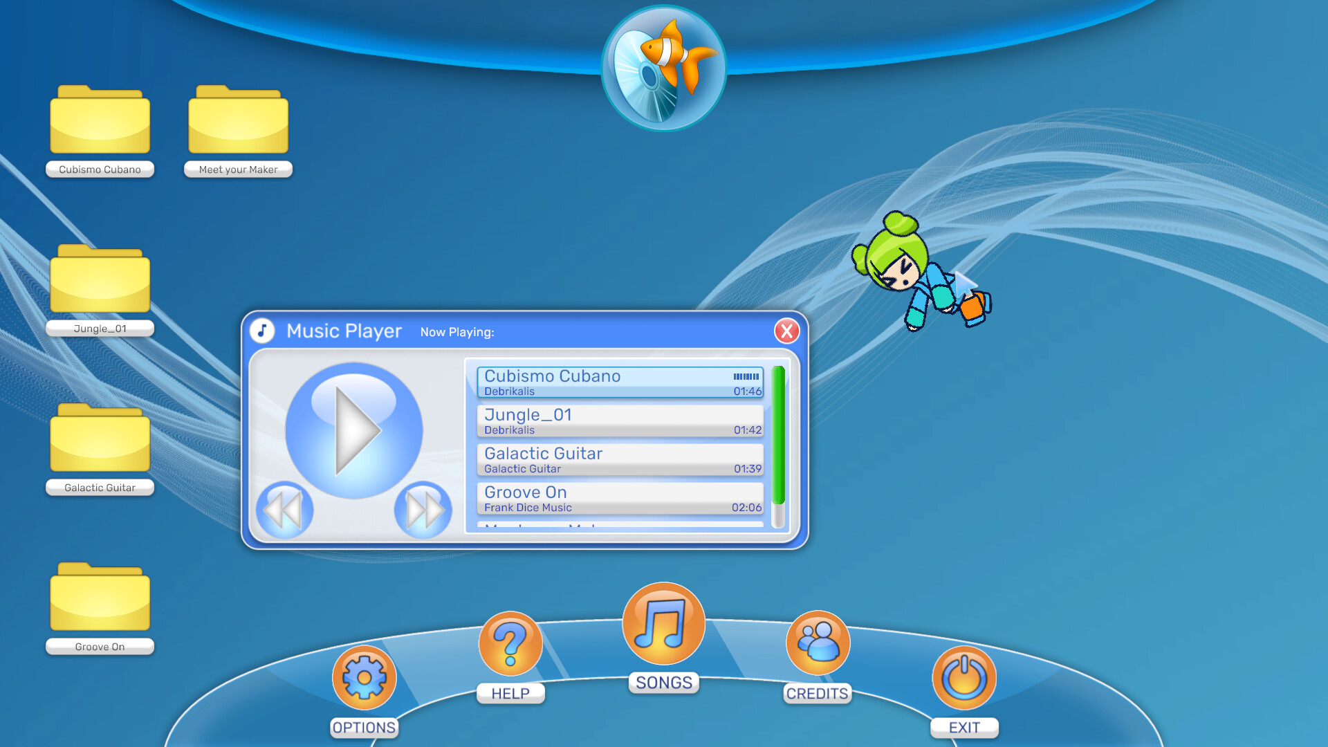AeroWave OS official in-game screenshot 1