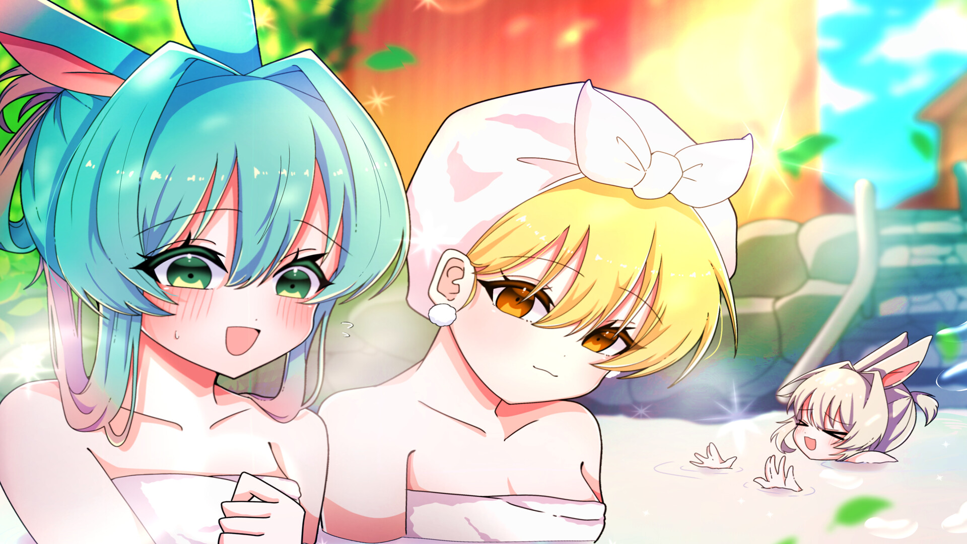 うさぎとたまきはお休みちゅー!3 official in-game screenshot 1