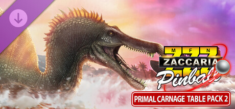 Zaccaria Pinball - Primal Carnage Table Pack 2 cover artwork