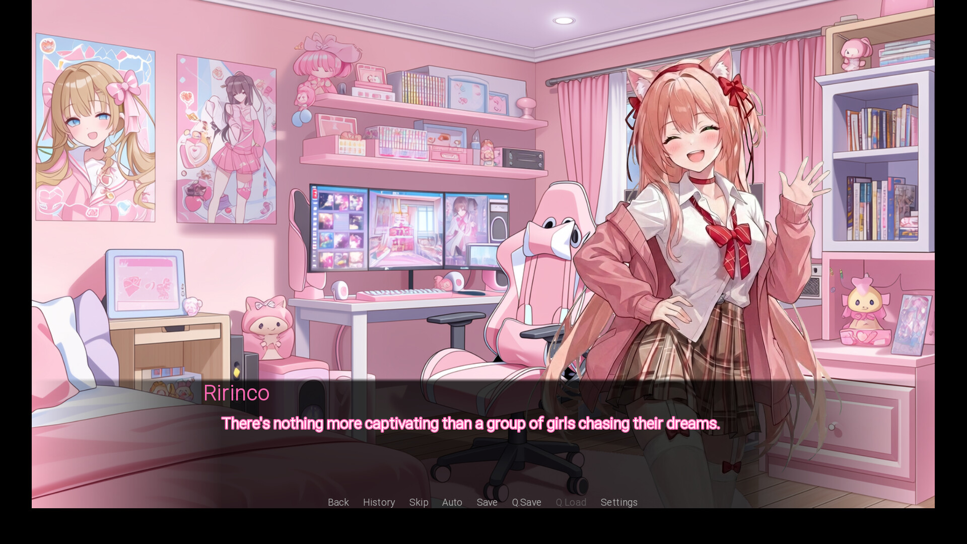 虚拟主播恰米游戏 official in-game screenshot 1