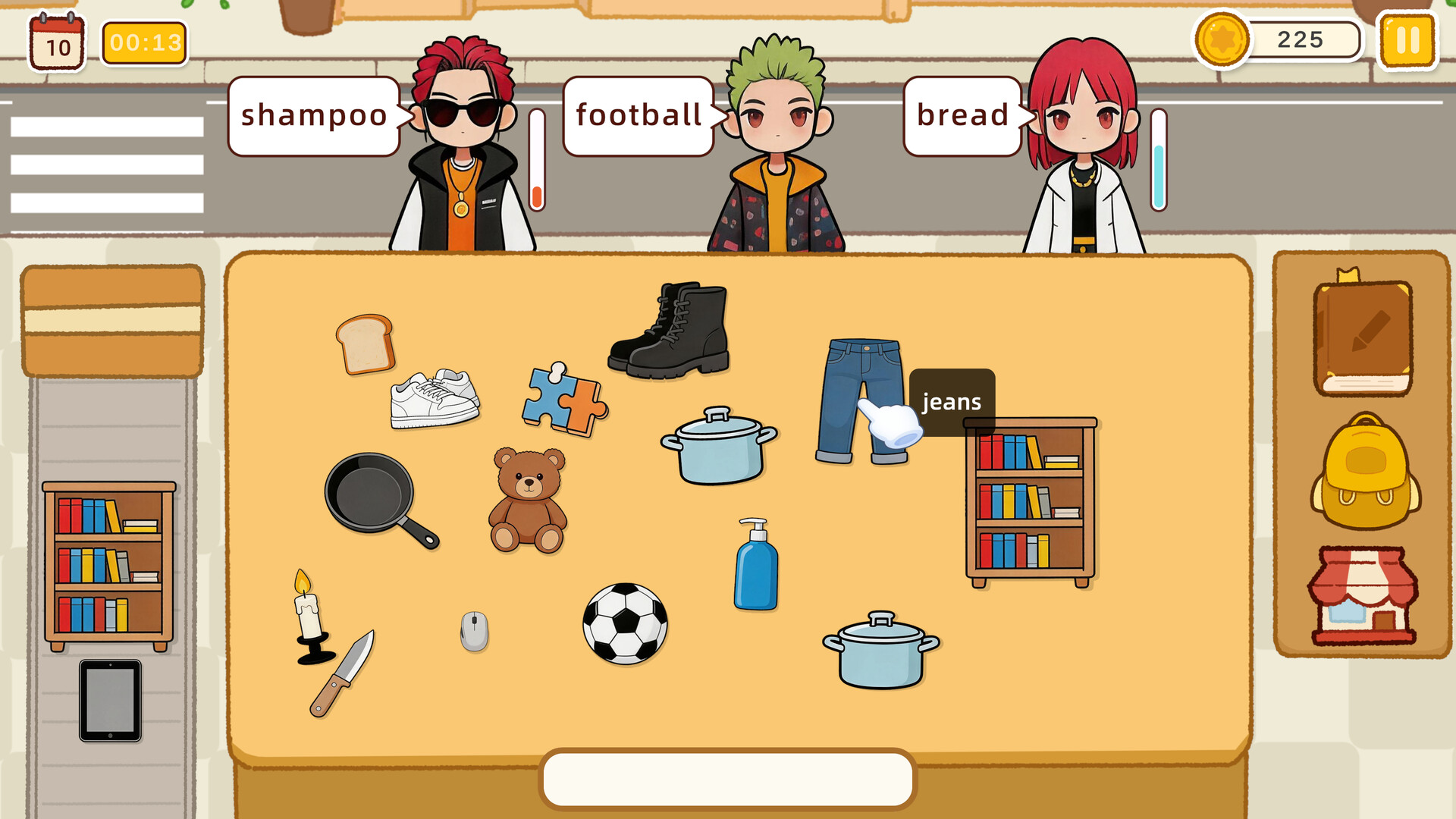 一起来摆摊 official in-game screenshot 1