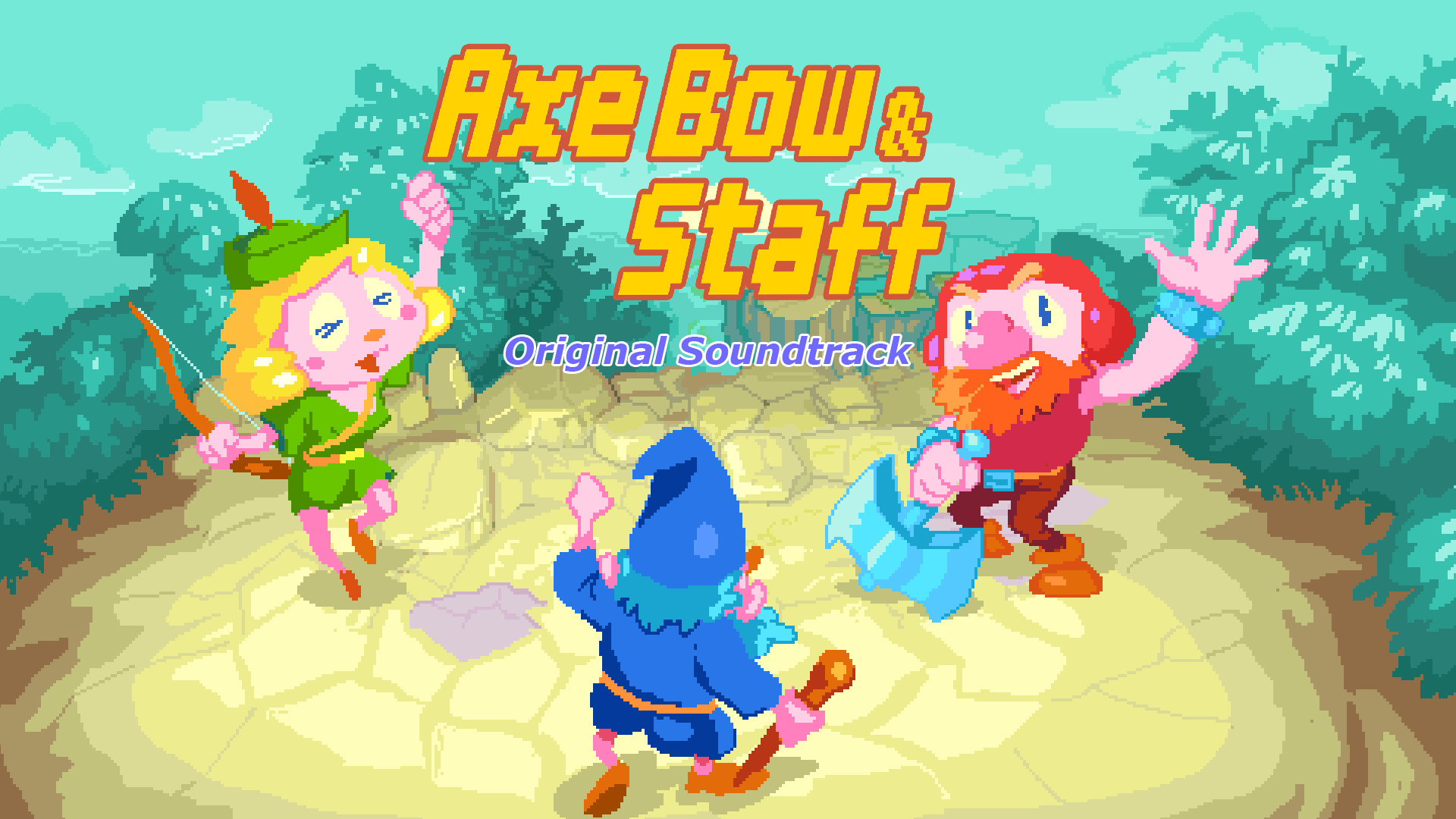 Axe, Bow & Staff: The Soundtrack official in-game screenshot 1