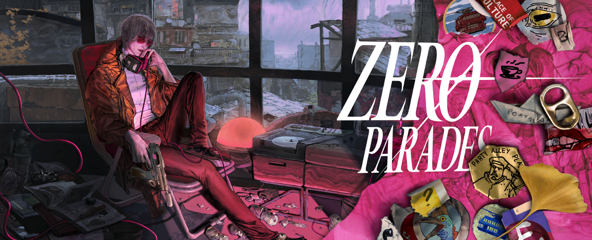 Zero Parades: For Dead Spies (Art Booklet) official in-game screenshot 1