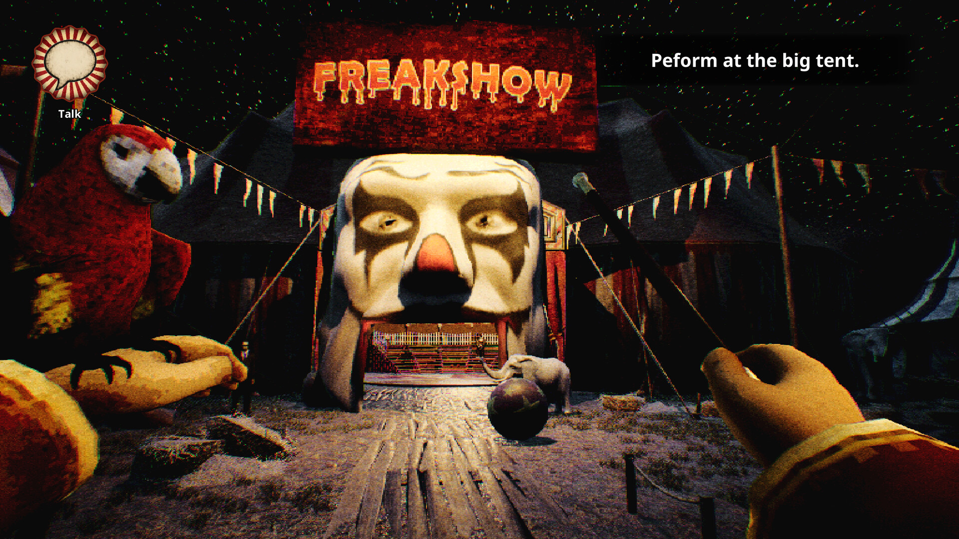 At Night : Freakshow official in-game screenshot 1