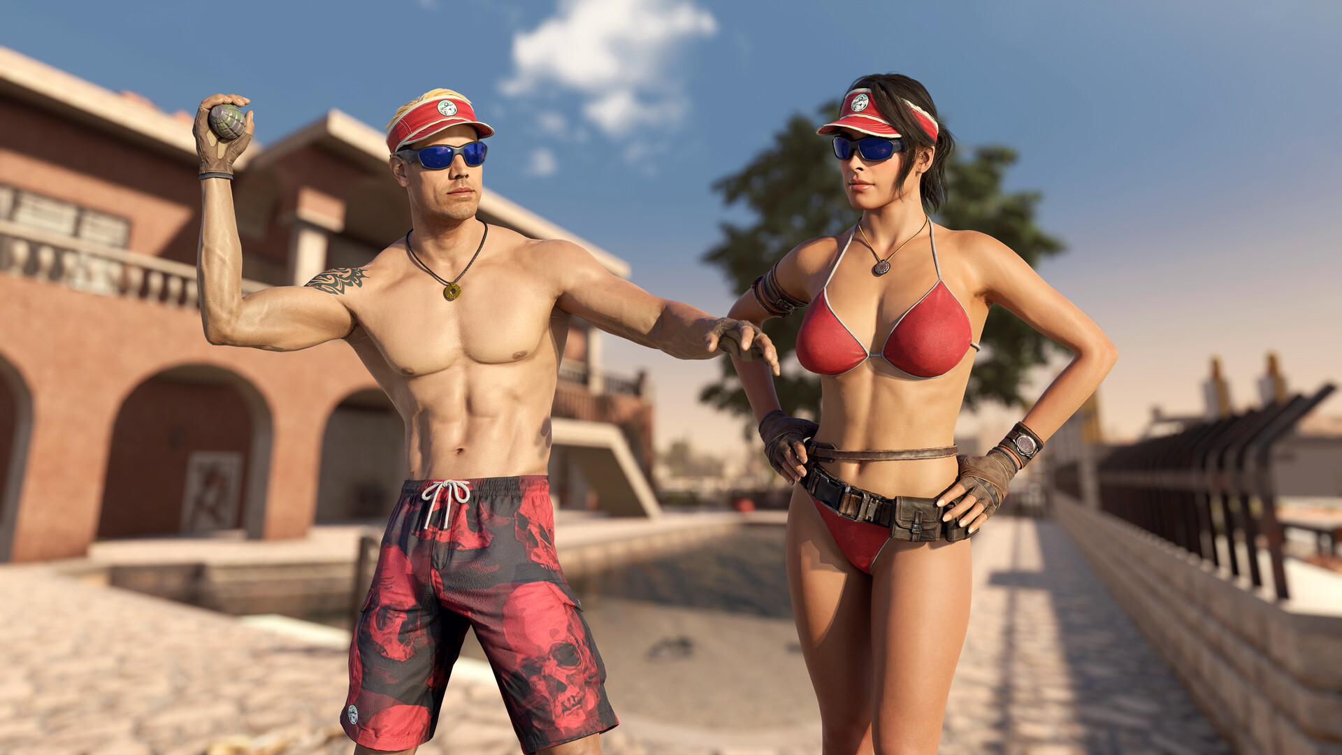 7 Days to Die - Beachwear Armor Set official in-game screenshot 1
