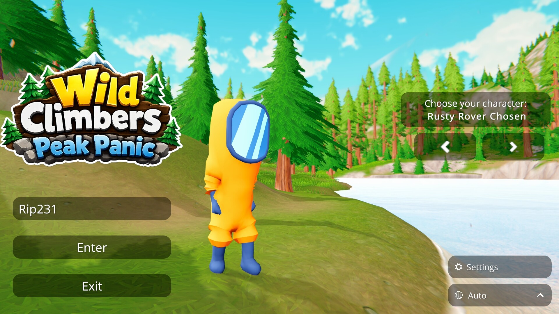 Wild Climbers Peak Panic official in-game screenshot 1