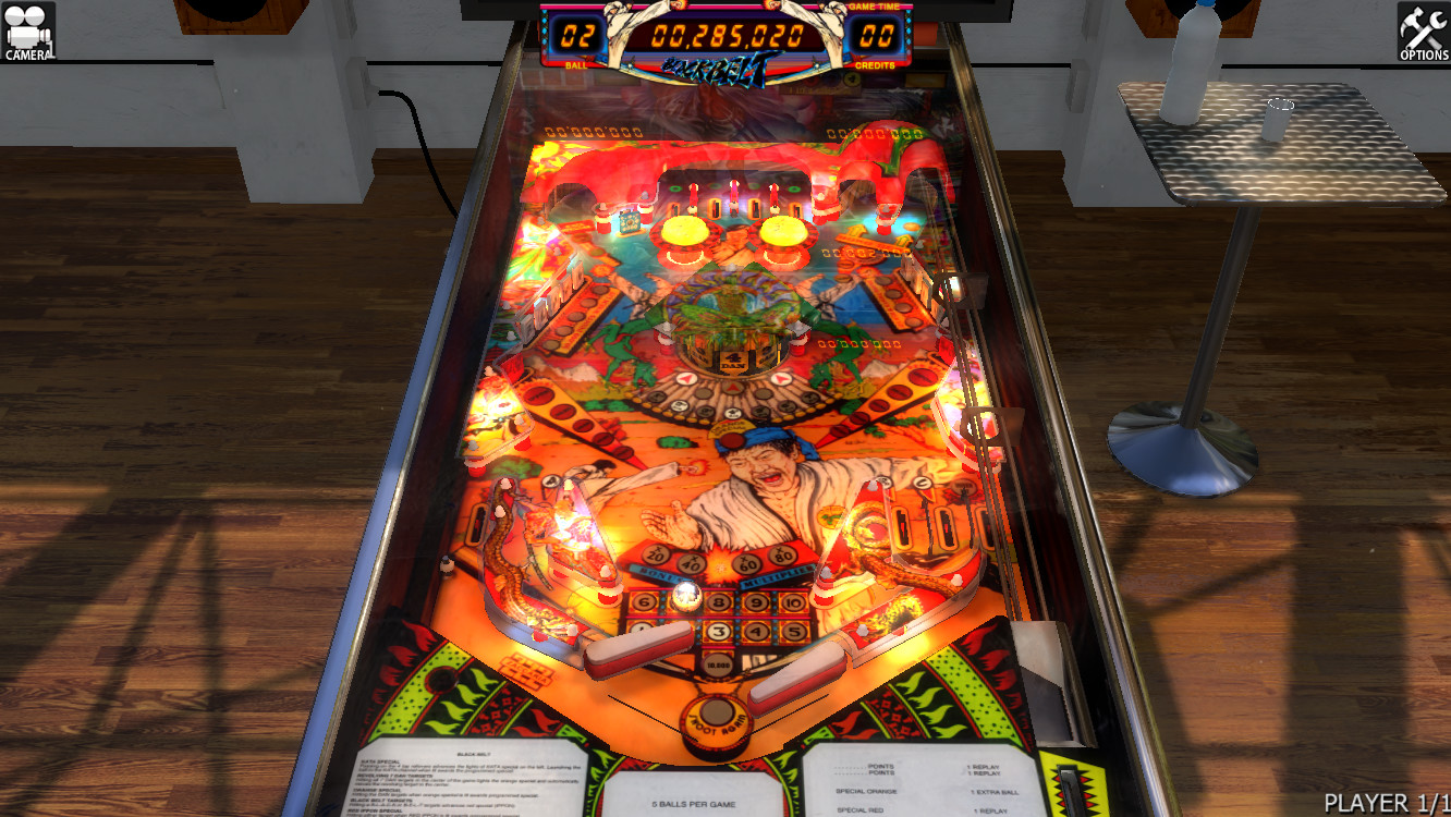 Zaccaria Pinball - Blackbelt Table official in-game screenshot 1