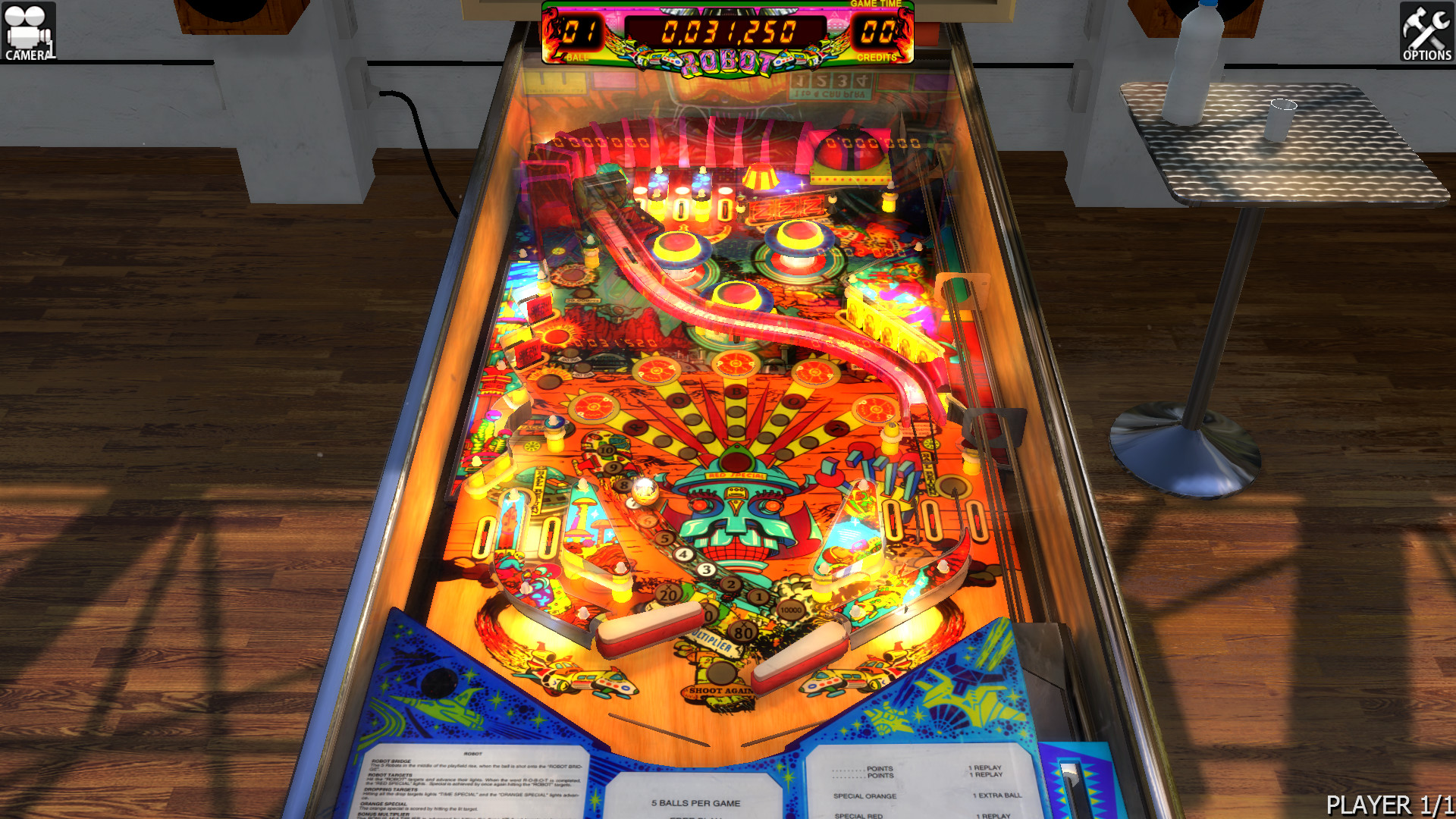Zaccaria Pinball - Robot Table official in-game screenshot 1