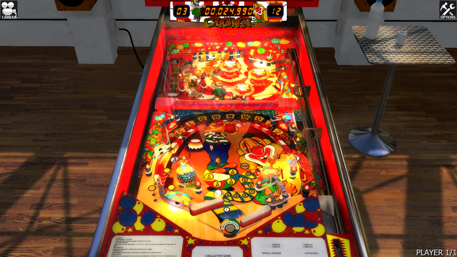Zaccaria Pinball - Clown Table official in-game screenshot 1