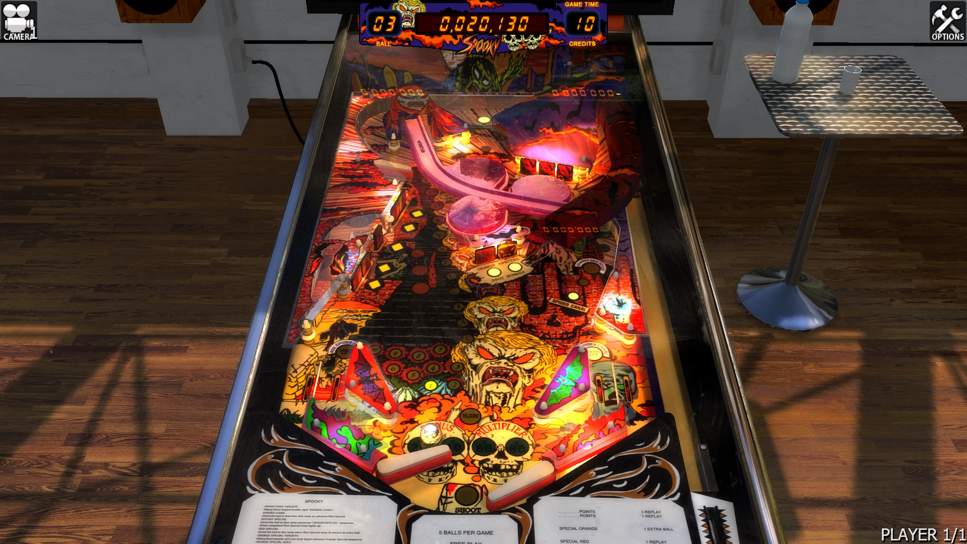 Zaccaria Pinball - Spooky Table official in-game screenshot 1