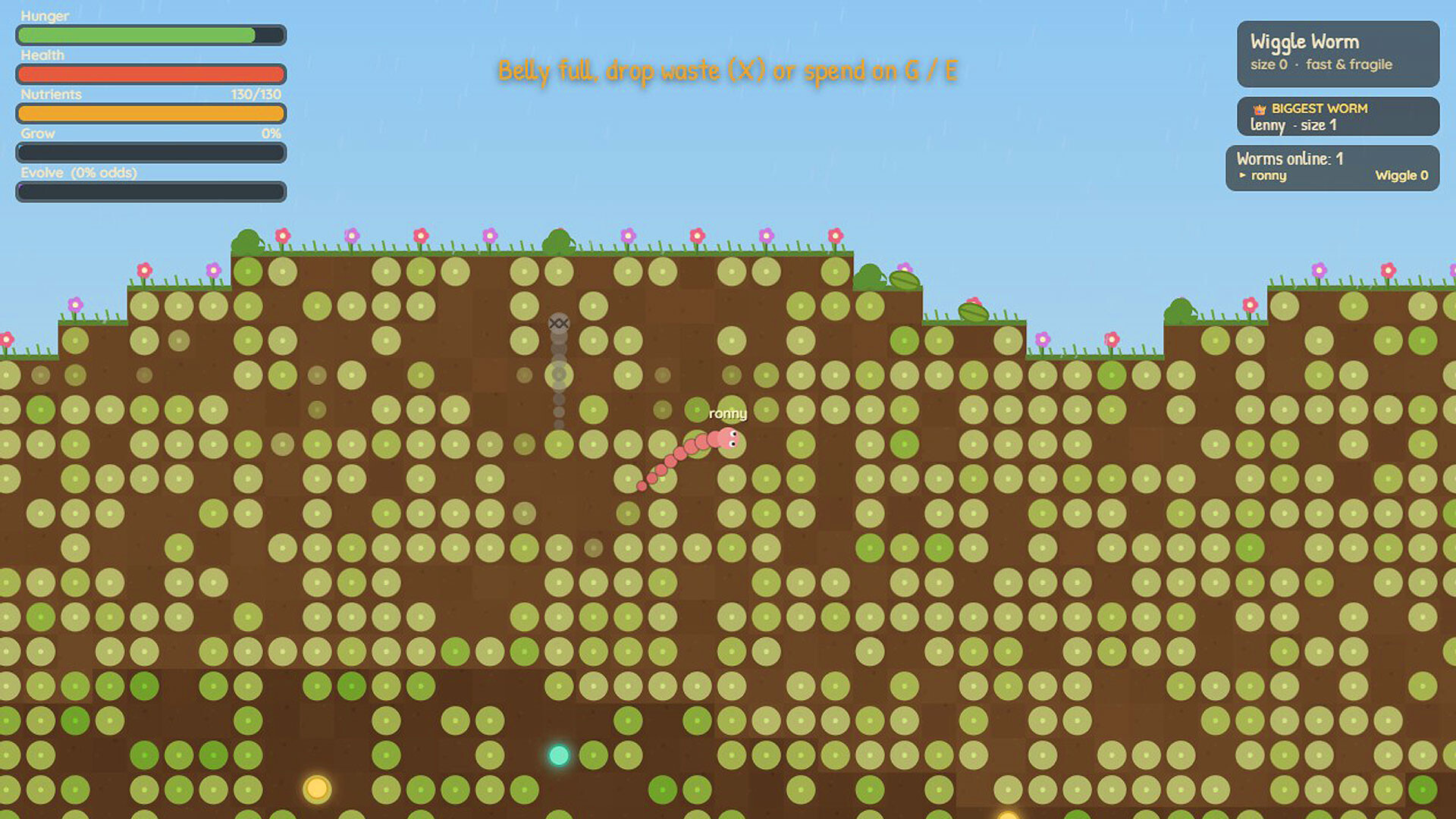 Worm Life official in-game screenshot 1