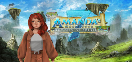 Amanda's Magic Book 7: The Way of Belaii cover artwork