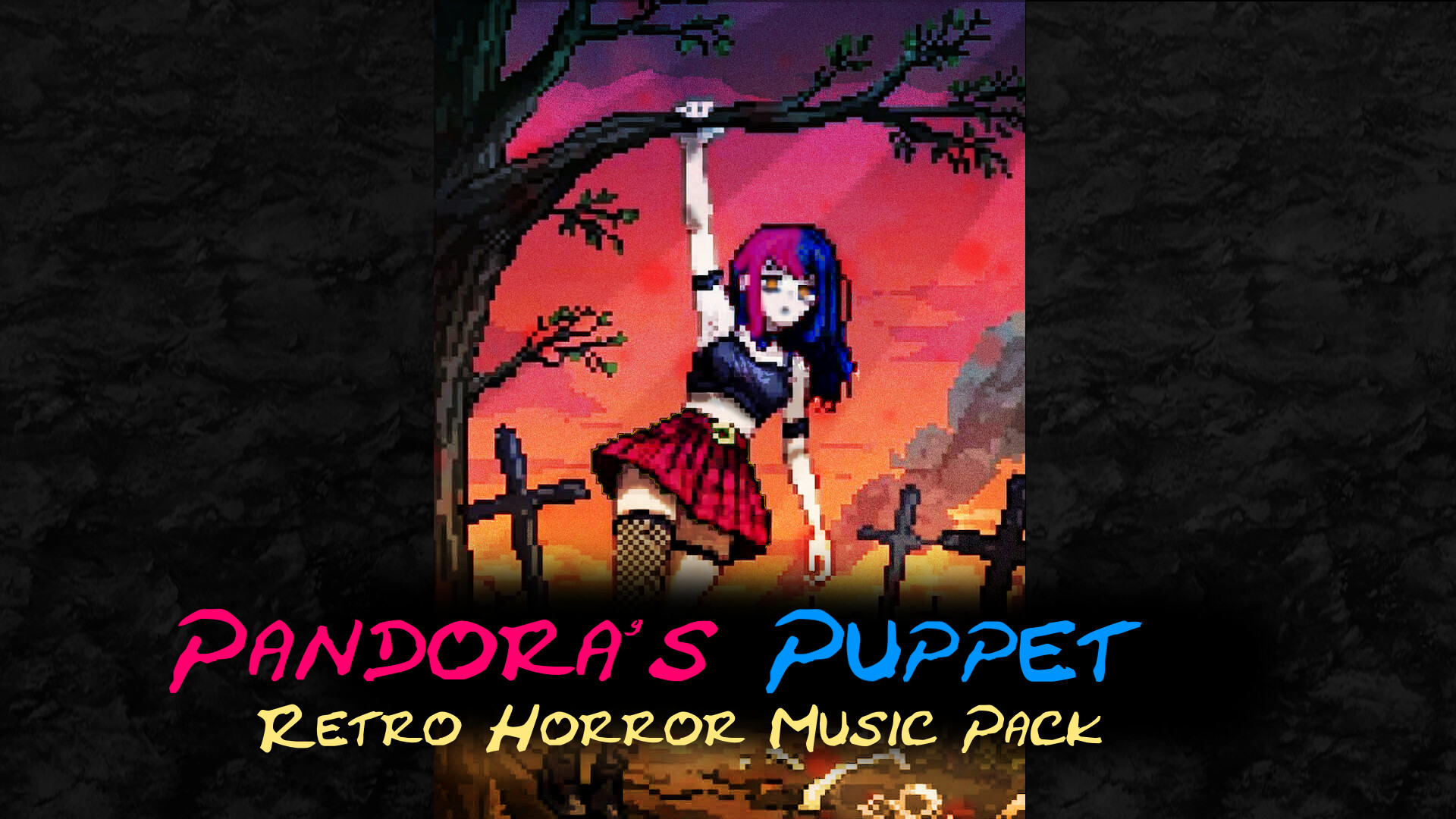 ACTION GAME MAKER - Pandora's Puppet : Retro Horror Music Pack official in-game screenshot 1