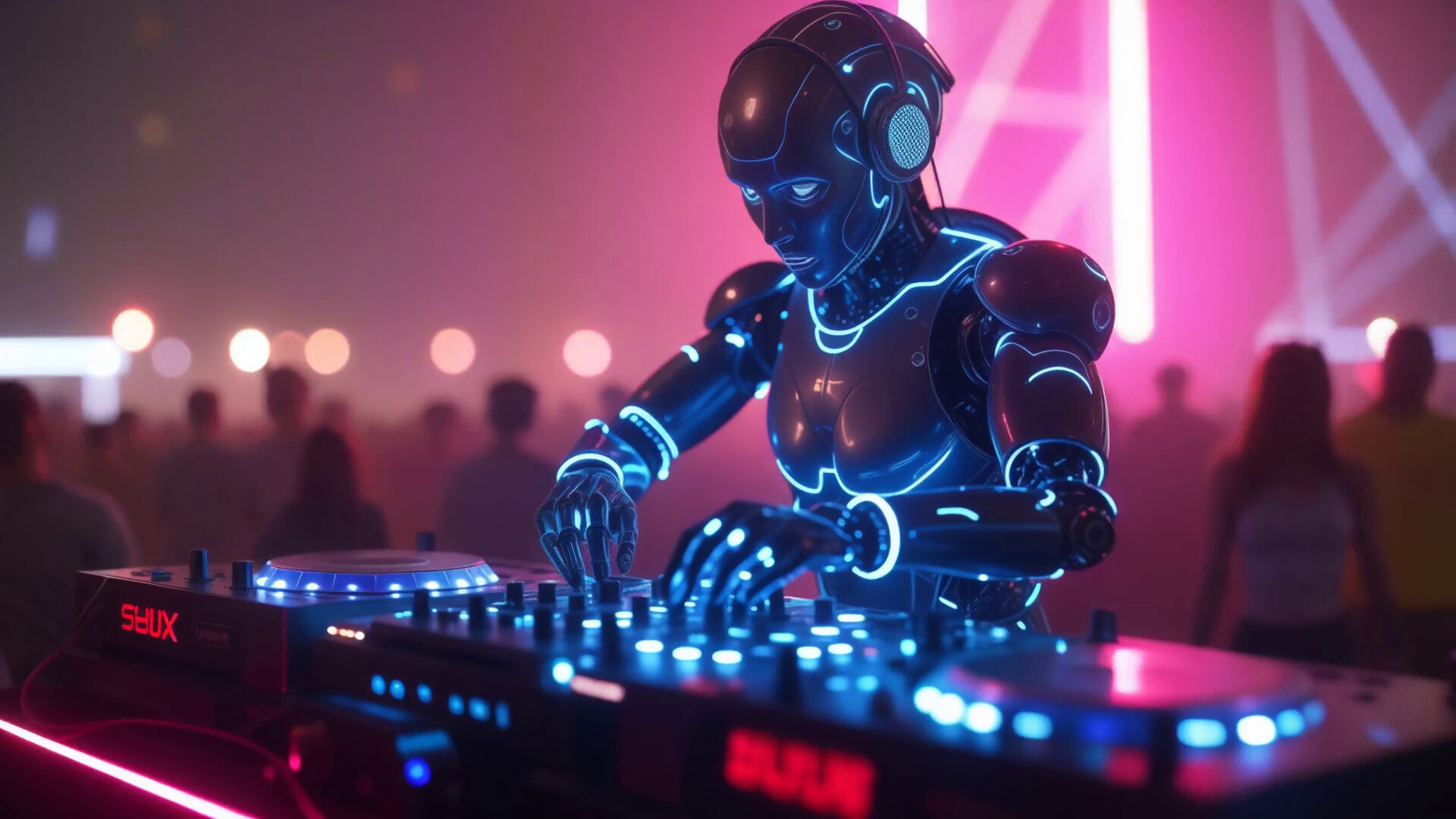 AI-VJ - Robots 4 Visuals official in-game screenshot 1