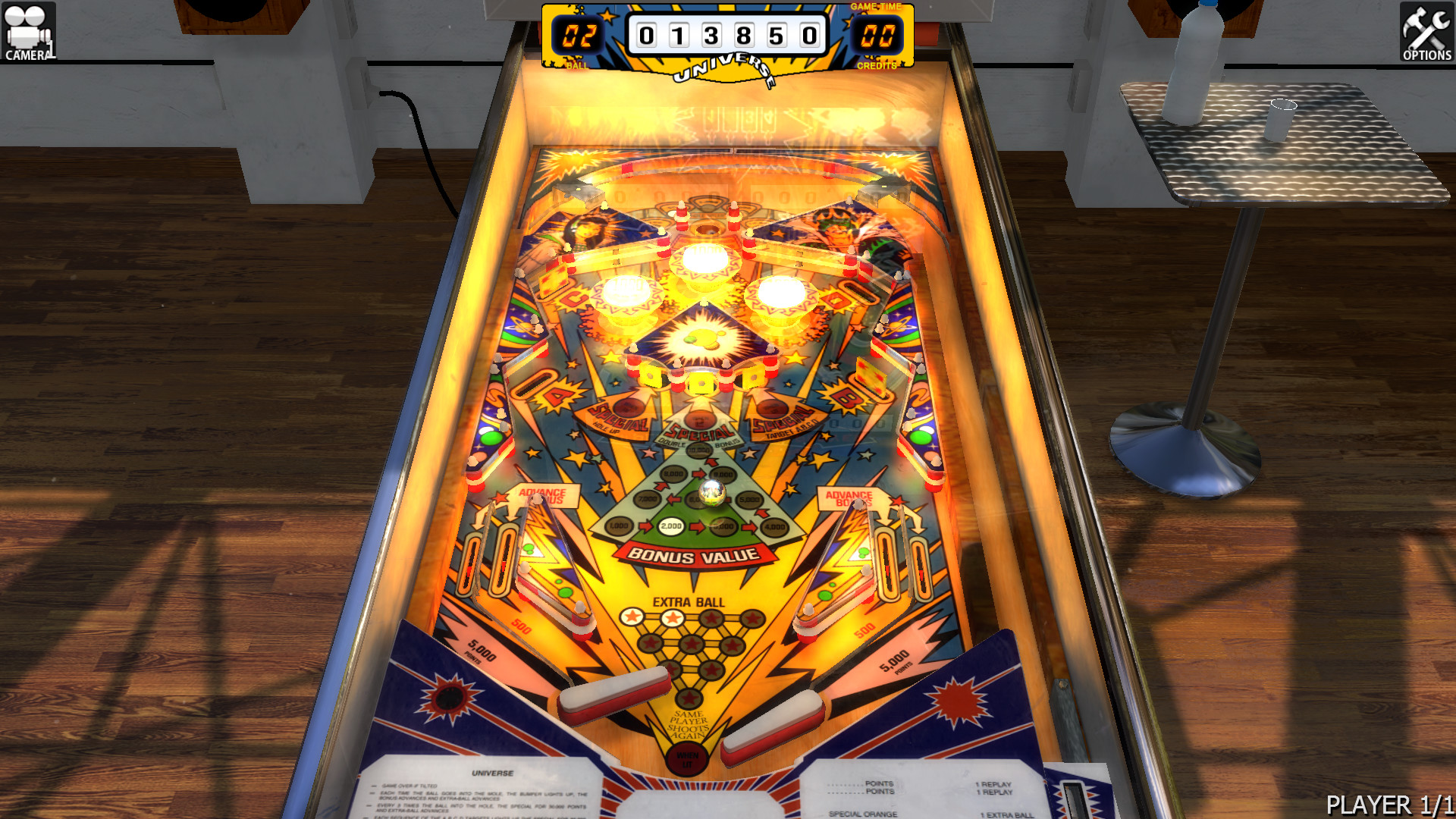 Zaccaria Pinball - Universe Table official in-game screenshot 1