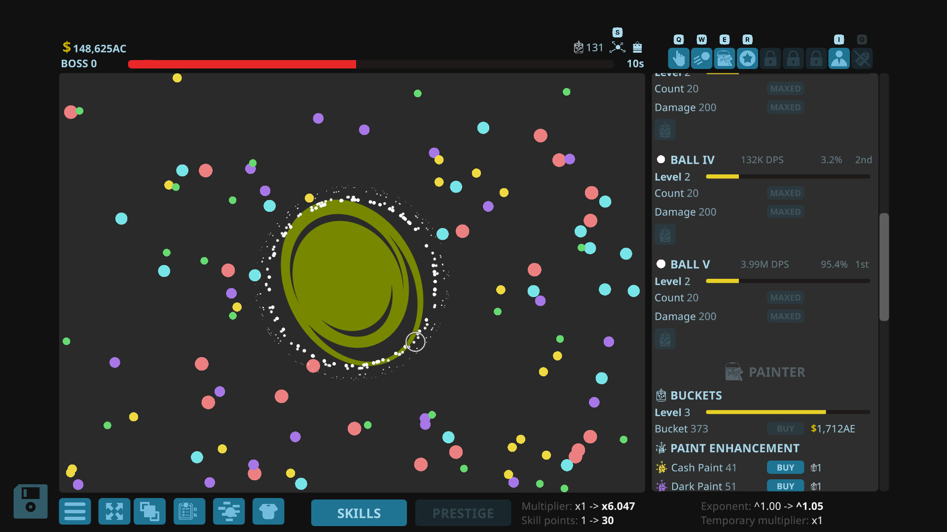 Ballatory - Space Core Skins official in-game screenshot 1