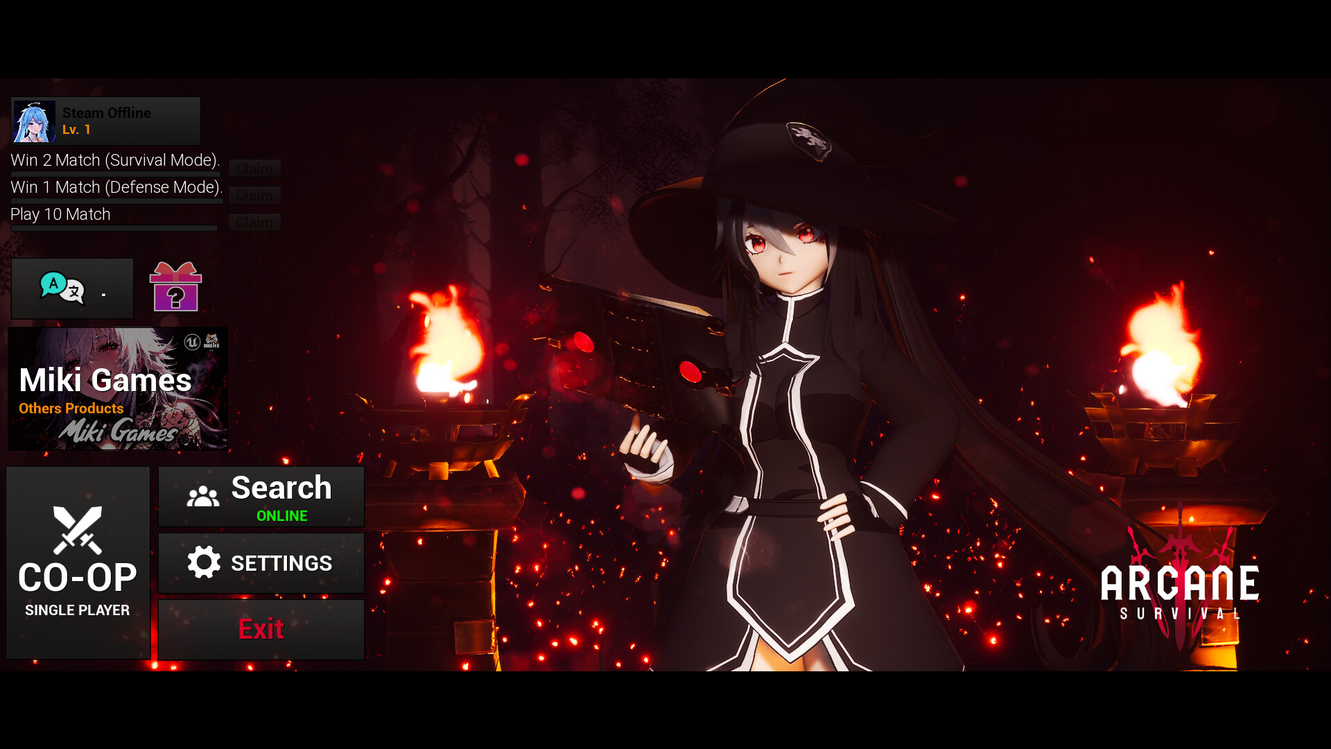 Arcane Survival official in-game screenshot 1
