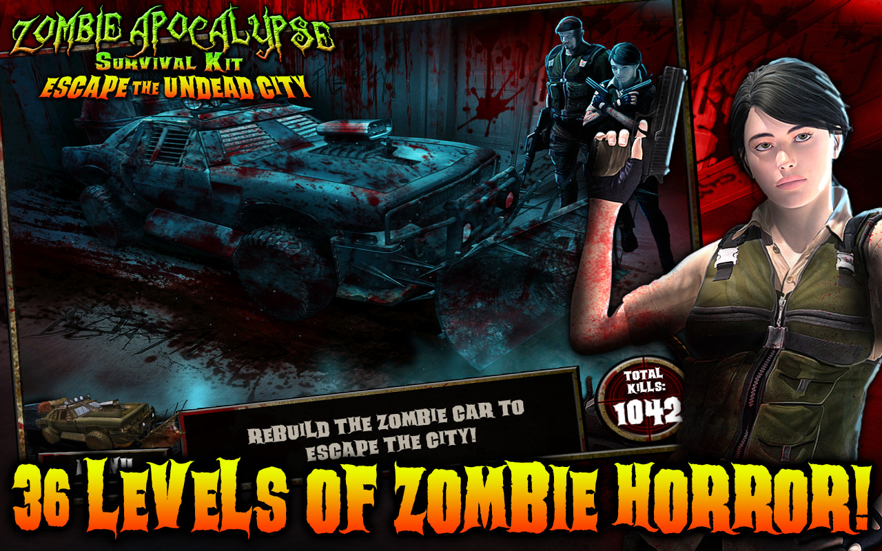 Zombie Apocalypse: Escape The Undead City official in-game screenshot 1