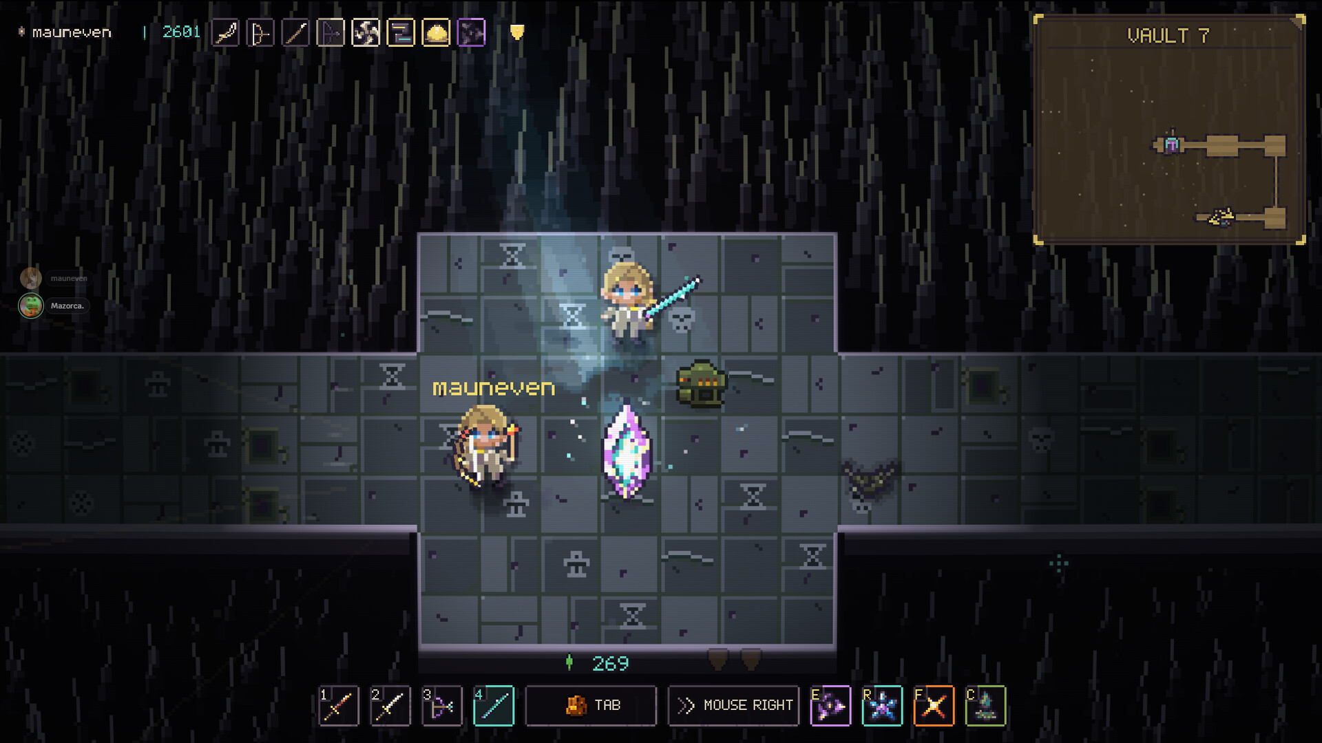 1 HP DUNGEON official in-game screenshot 1