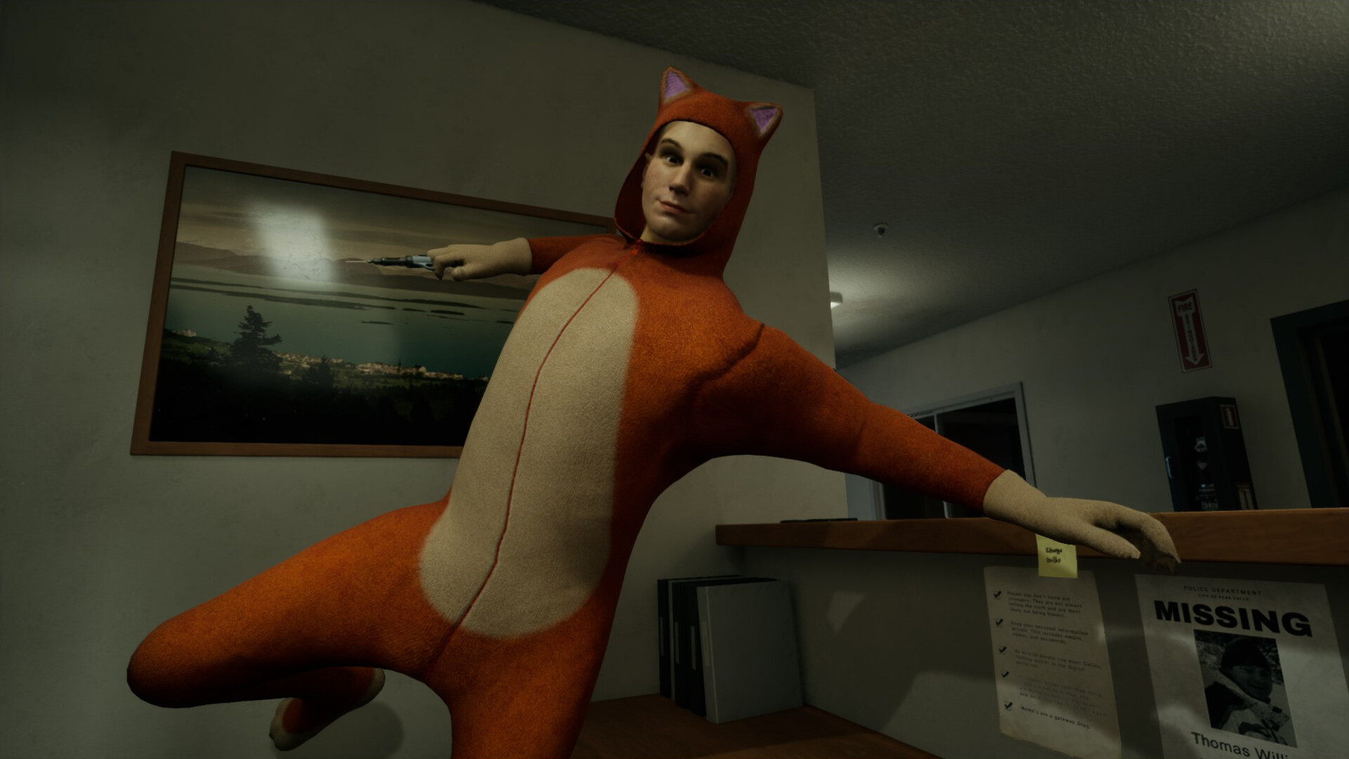 Welcome to the Game III - Tanner Cat Outfit official in-game screenshot 1