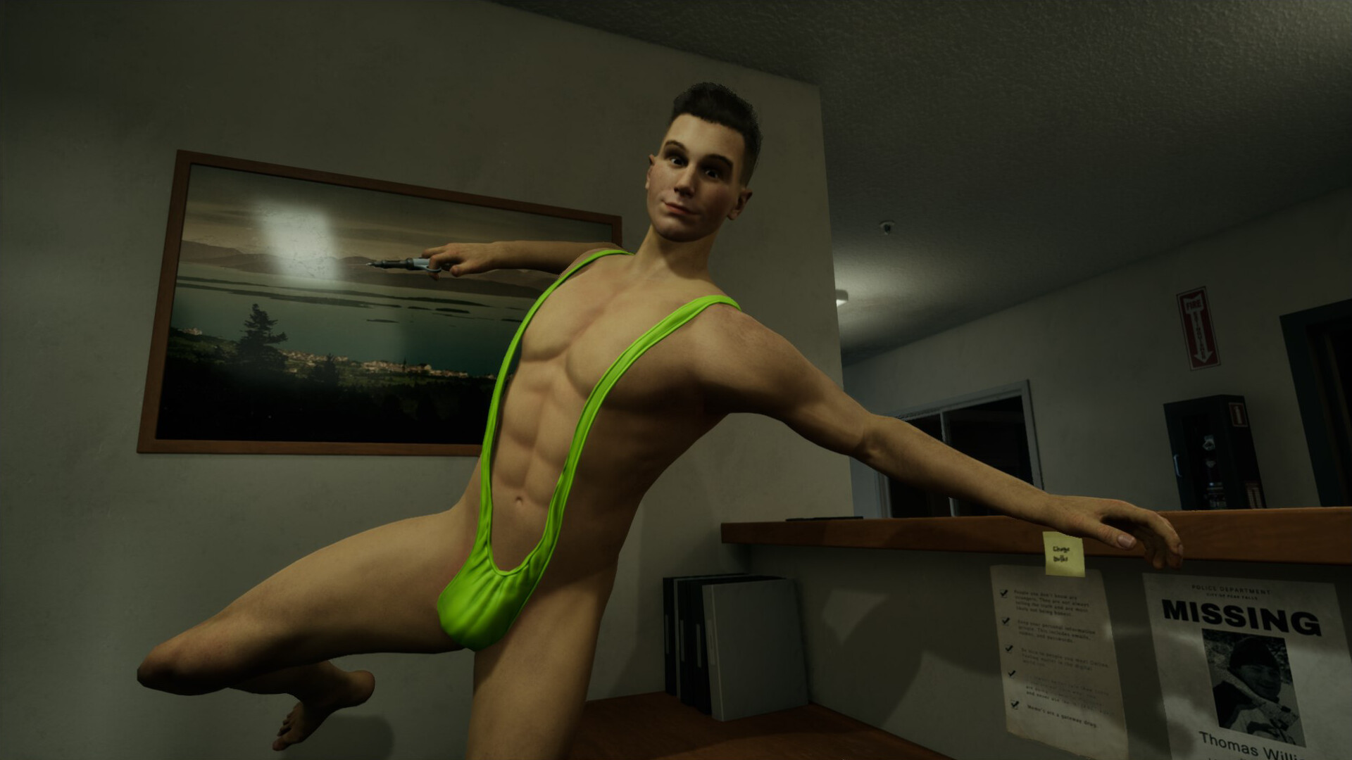 Welcome to the Game III - Tanner Mankini Outfit official in-game screenshot 1