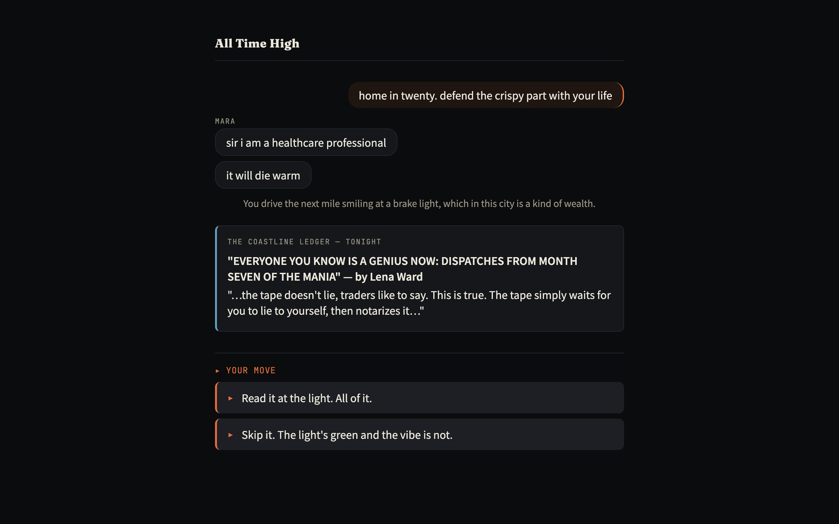 All Time High official in-game screenshot 1