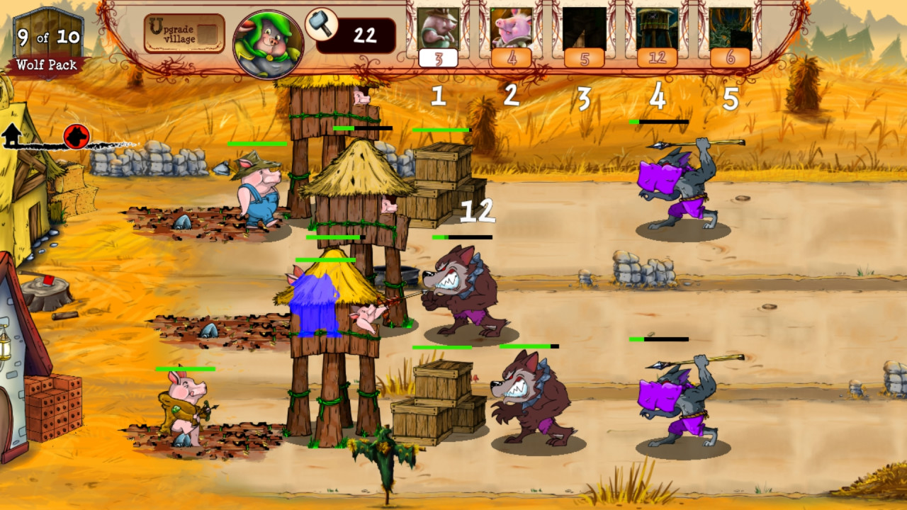 Bacon Tales - Between Pigs and Wolves official in-game screenshot 1
