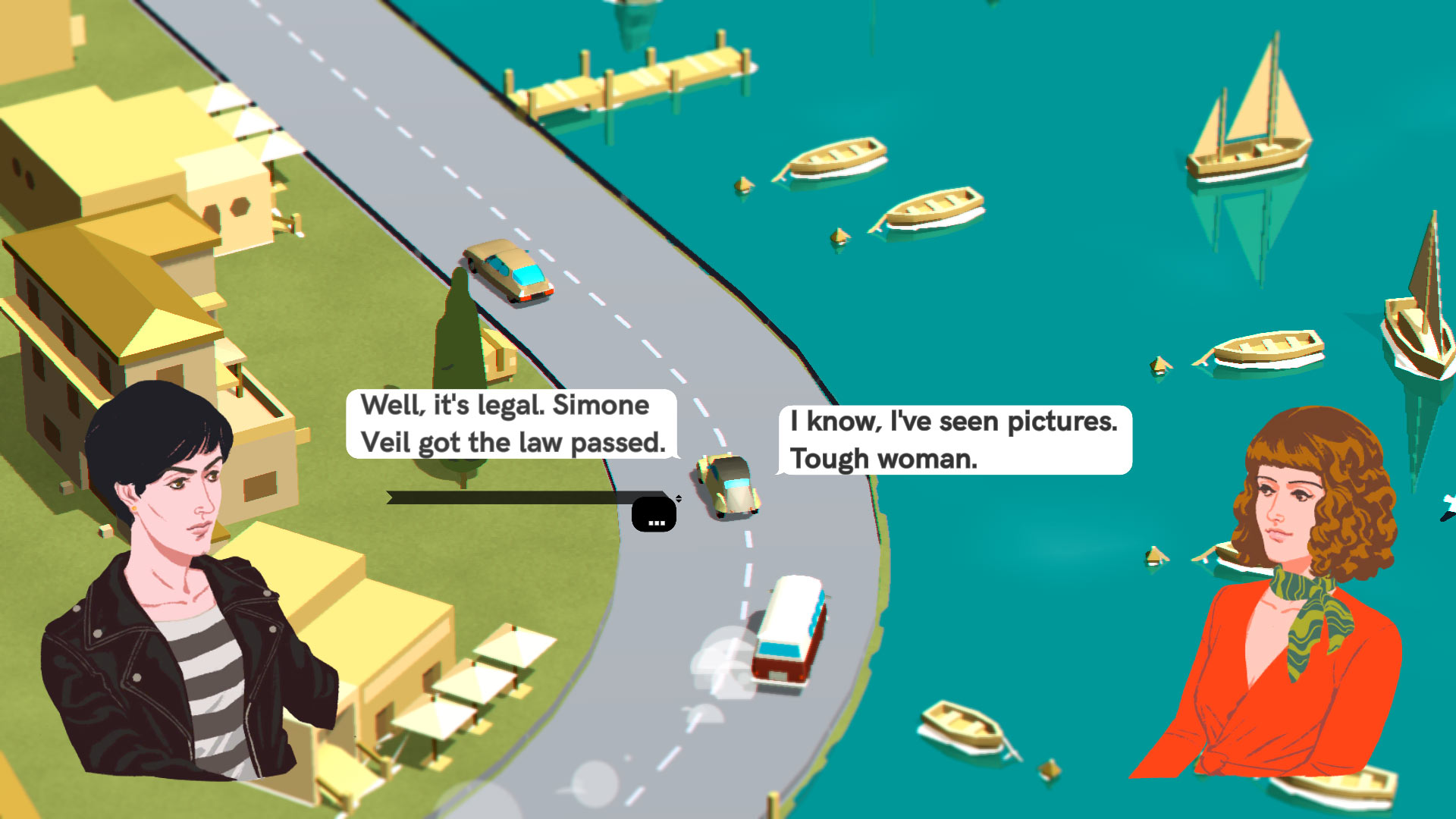 Wheels of Aurelia official in-game screenshot 1