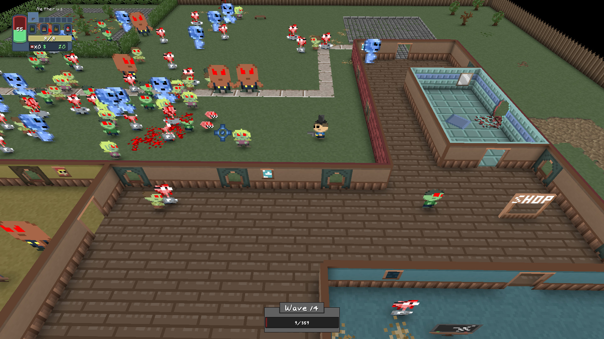Zombie Estate 2 official in-game screenshot 1