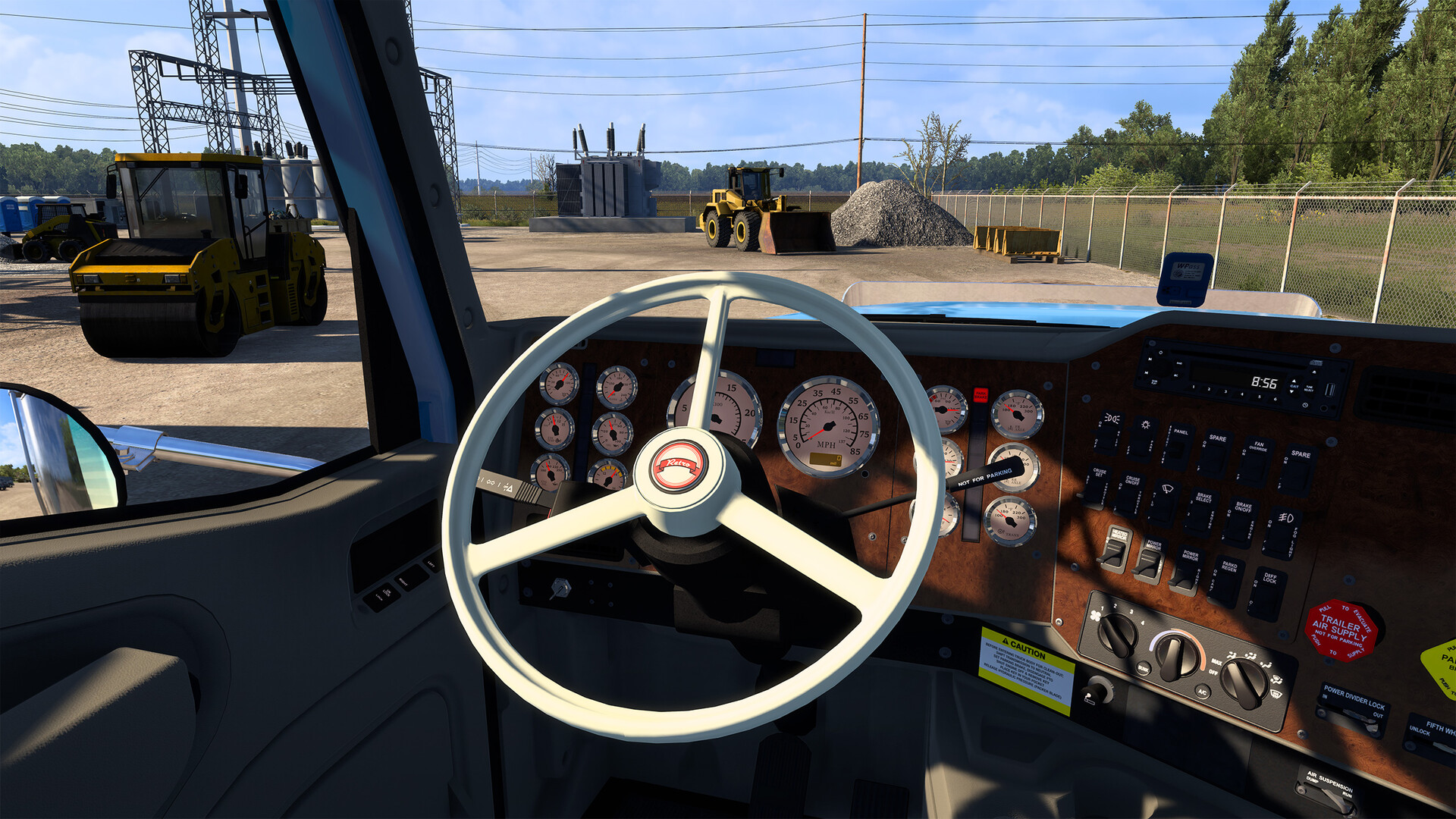 American Truck Simulator - Steering Creations Pack official in-game screenshot 1