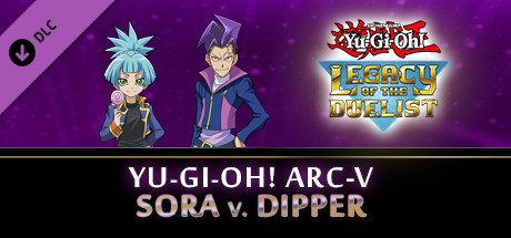 Yu-Gi-Oh! ARC-V Sora and Dipper cover artwork
